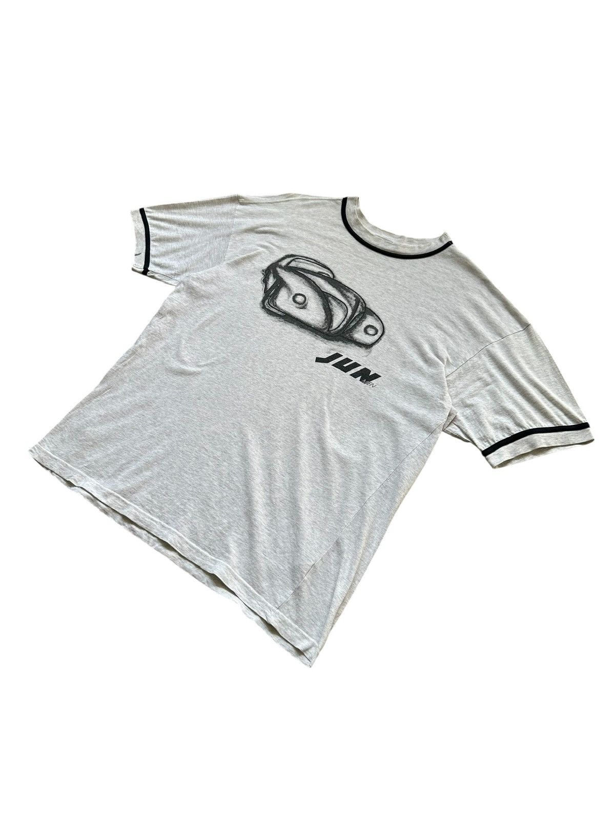 JUN MEN VTG 80's Jun Men trompe loeil tee Size US L / EU 52-54 / 3 - 2 Thumbnail