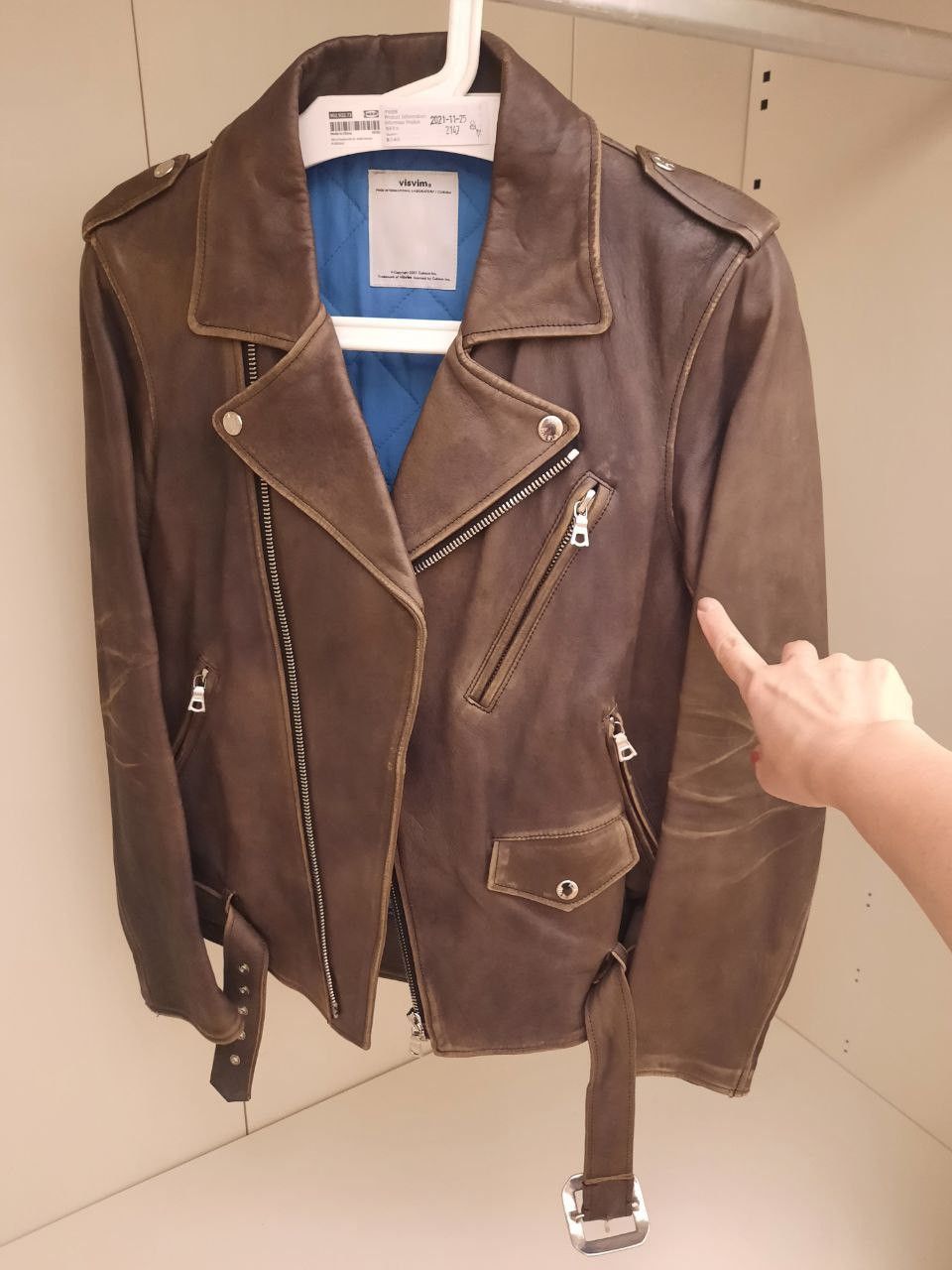 Visvim Strabler Antique Moto Perfecto Leather Jacket Size US M / EU 48-50 / 2 - 6 Thumbnail