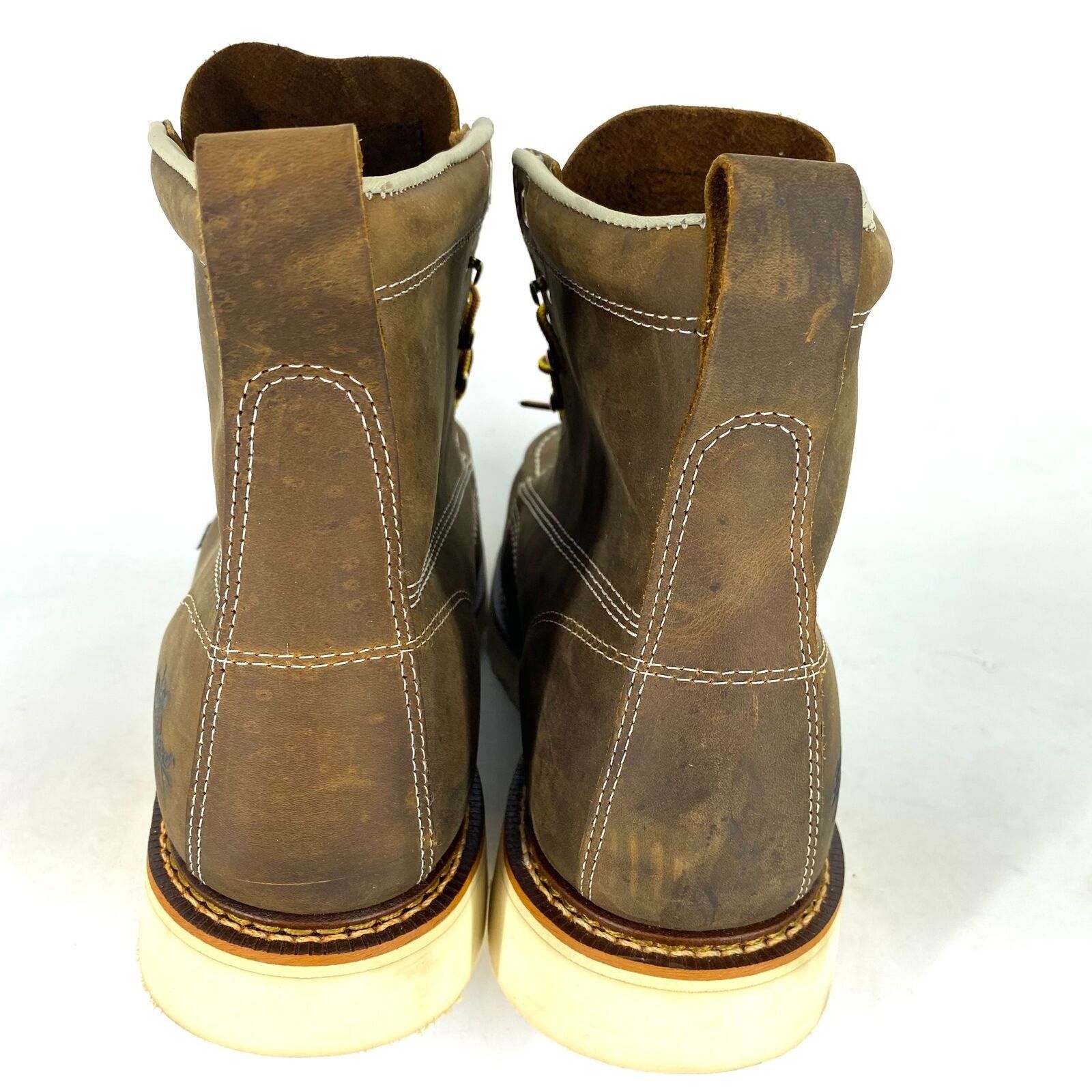 Thorogood THOROGOOD MENS MAXWEAR STEEL TOE BOOTS BROWN HORSE SIZE 11-D Size US 11 / EU 44 - 3 Thumbnail
