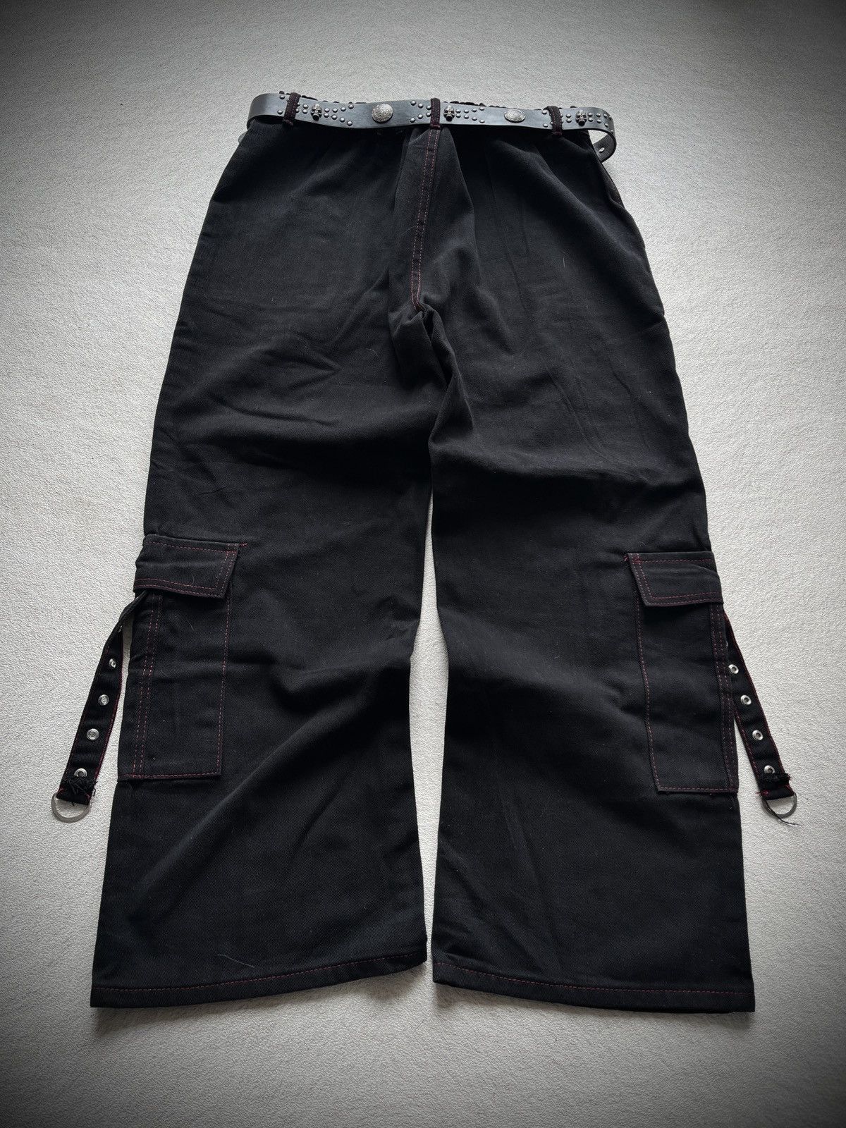 Tripp NYC 2000s Like Trip NYC Bondage Vkei Ghotic Pants Size US 36 / EU 52 - 5 Thumbnail