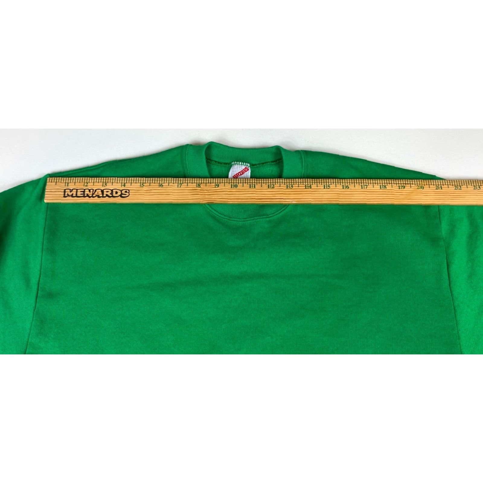 Jerzees NOS Jerzees Unisex Adults Crewneck Sweatshirt L Green 90s Vintage Made in USA Size US L / EU 52-54 / 3 - 7 Thumbnail