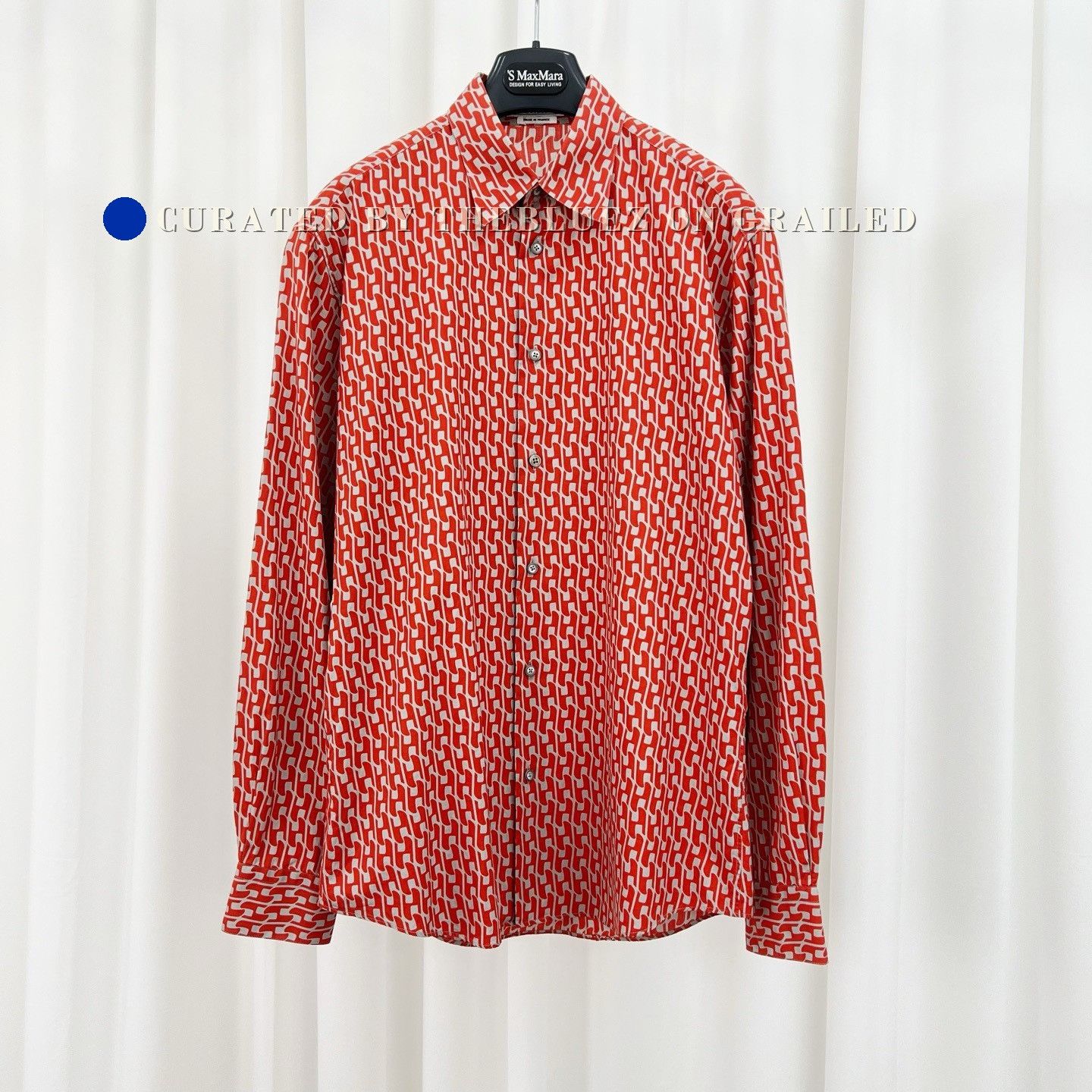 Hermes Hermes All-Over Letter Print Shirt Jacket Size US M / EU 48-50 / 2 - 1 Thumbnail