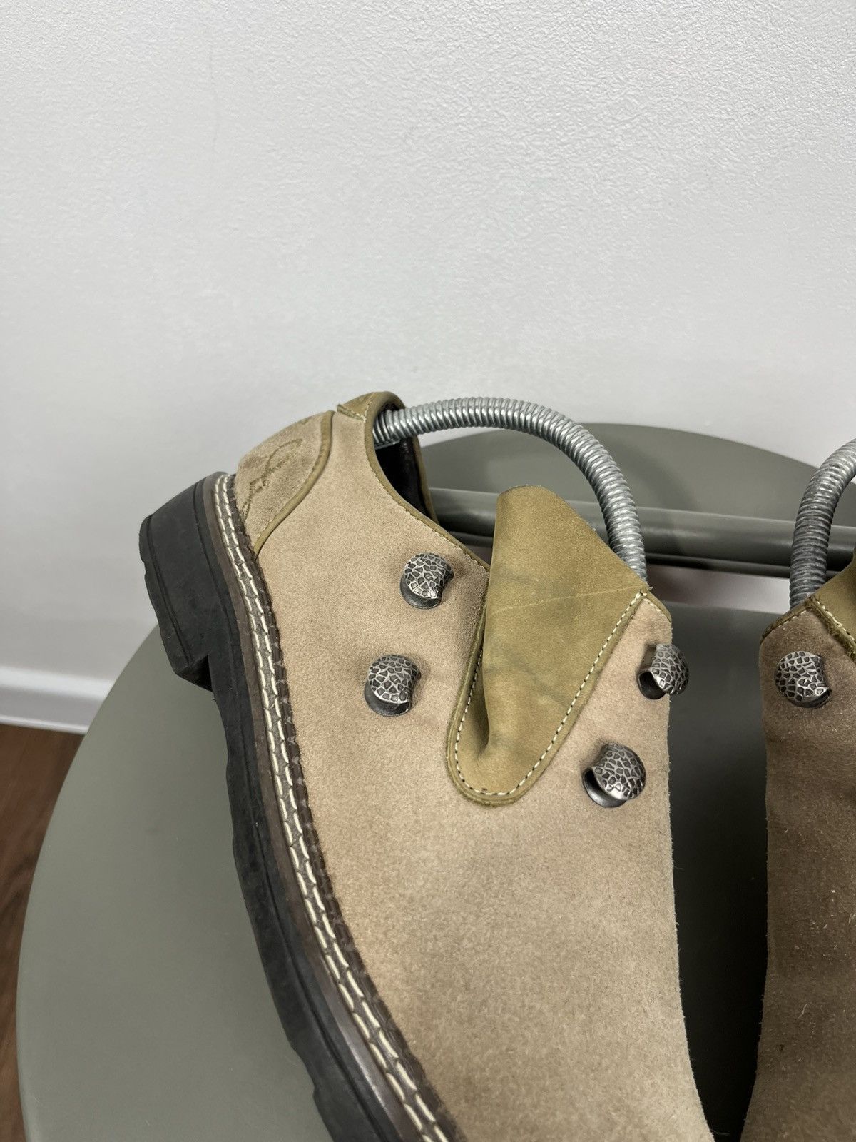 Other Suede Slip On Loafers Metal Buttons EU 40 Size US 7 / EU 40 - 2 Thumbnail