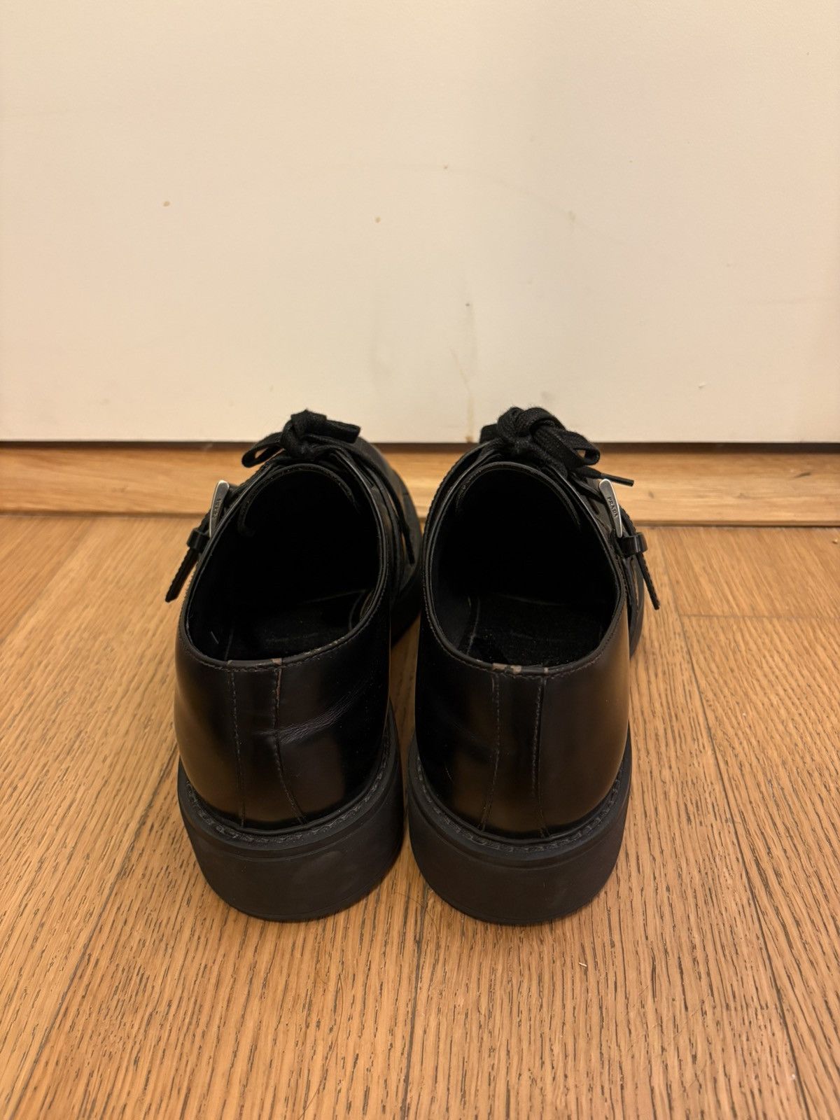 Prada Prada Brushed leather Derby Size US 9 / EU 42 - 4 Thumbnail