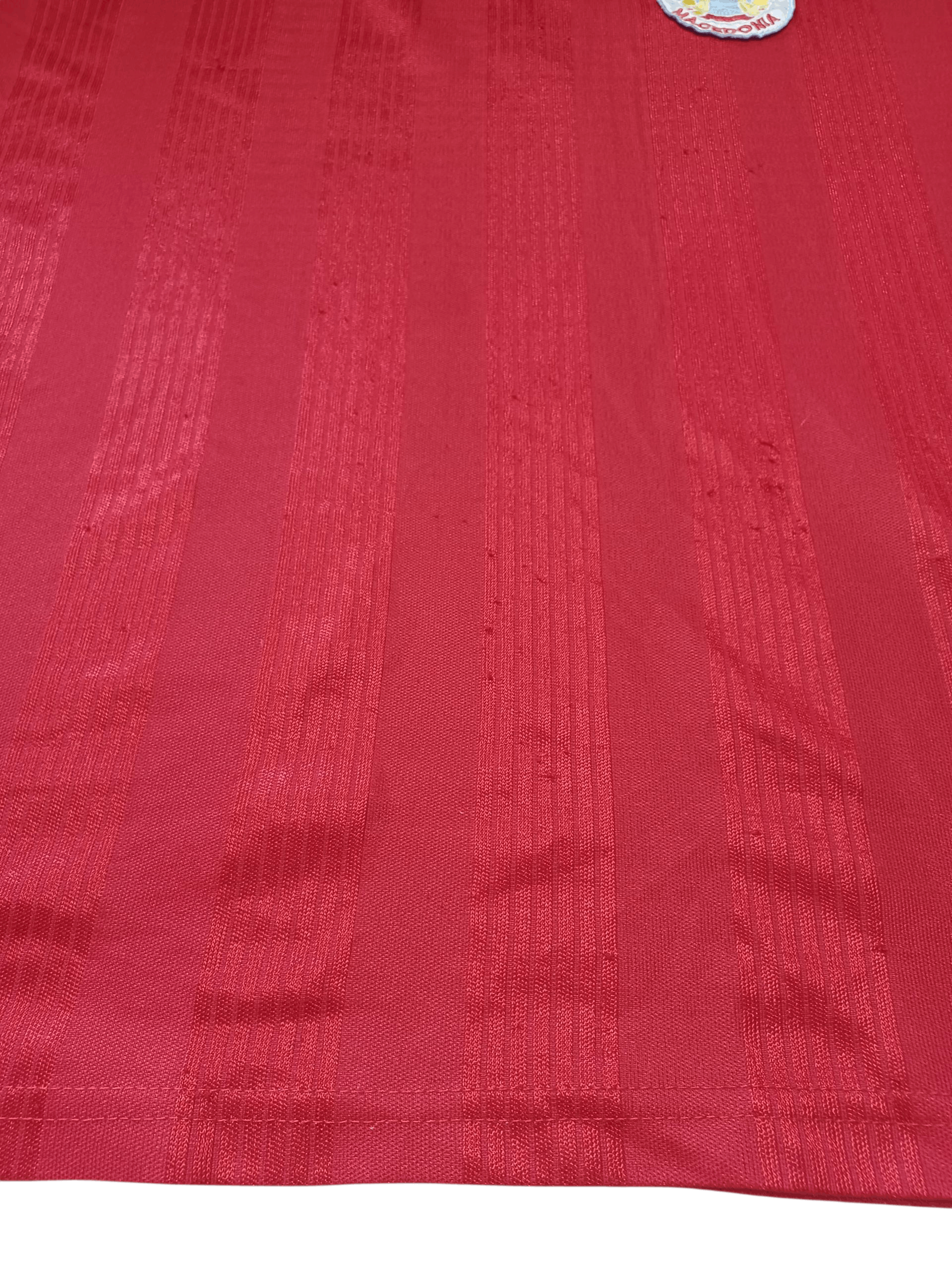 Vintage MATCHWORN MACEDONIA EARLY 90S #17 ARCHIVAL SOCCER JERSEY Size US M / EU 48-50 / 2 - 3 Thumbnail