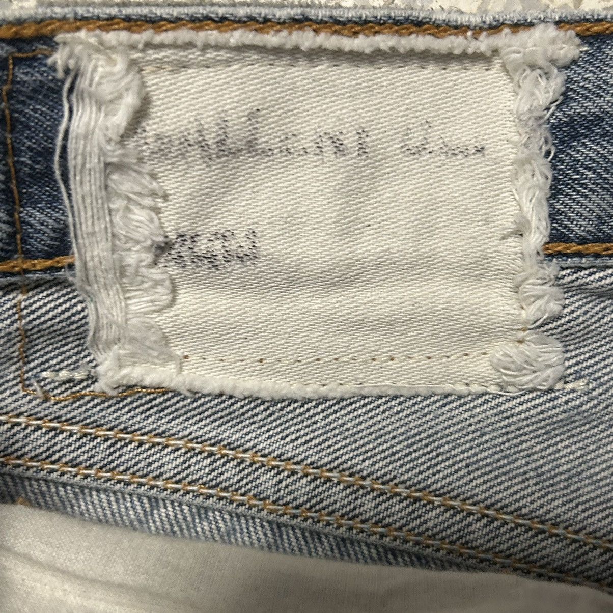 Gallery Dept. New Gallery Dept. Distressed Patchwork Straight Fit Jeans Size US 31 - 5 Thumbnail
