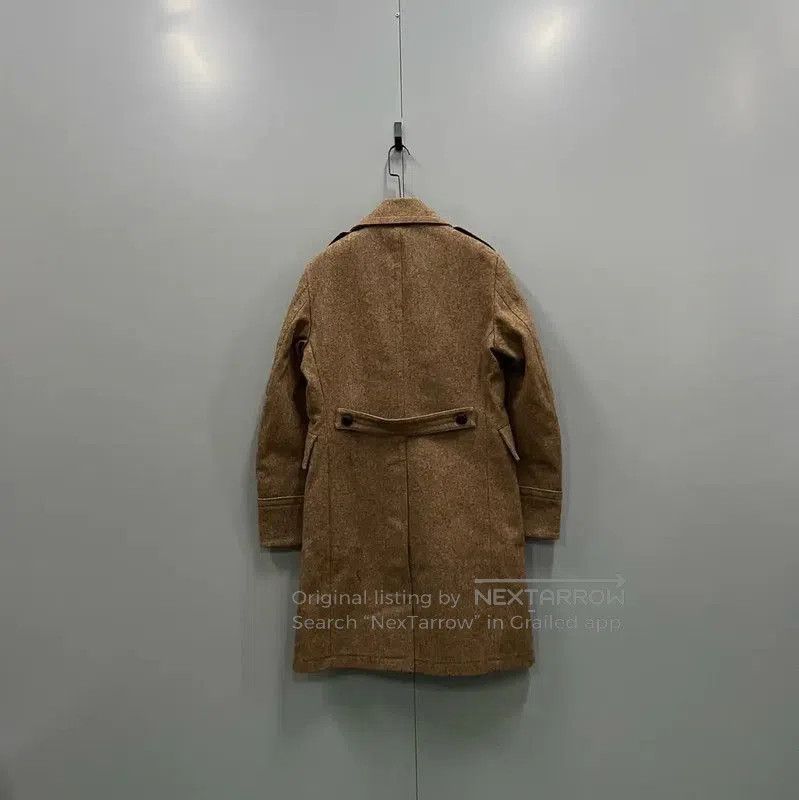 Burberry Burberry Brown Wool Spring Autumn Long Coat. Size M / US 6-8 / IT 42-44 - 2 Thumbnail