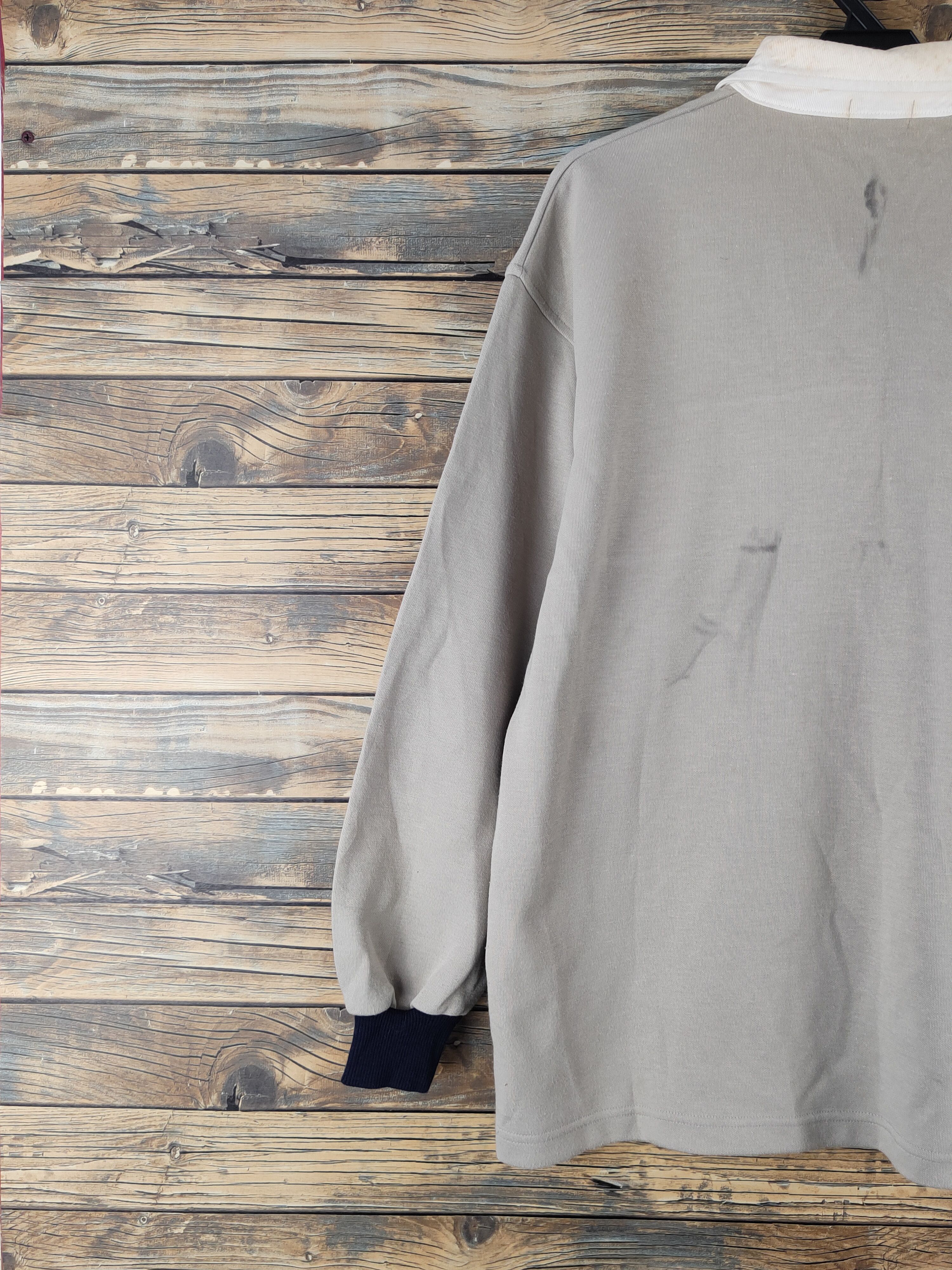Vintage DL Malt's vintage Navy Beige Sweatshirts #2497 Size US M / EU 48-50 / 2 - 9 Thumbnail