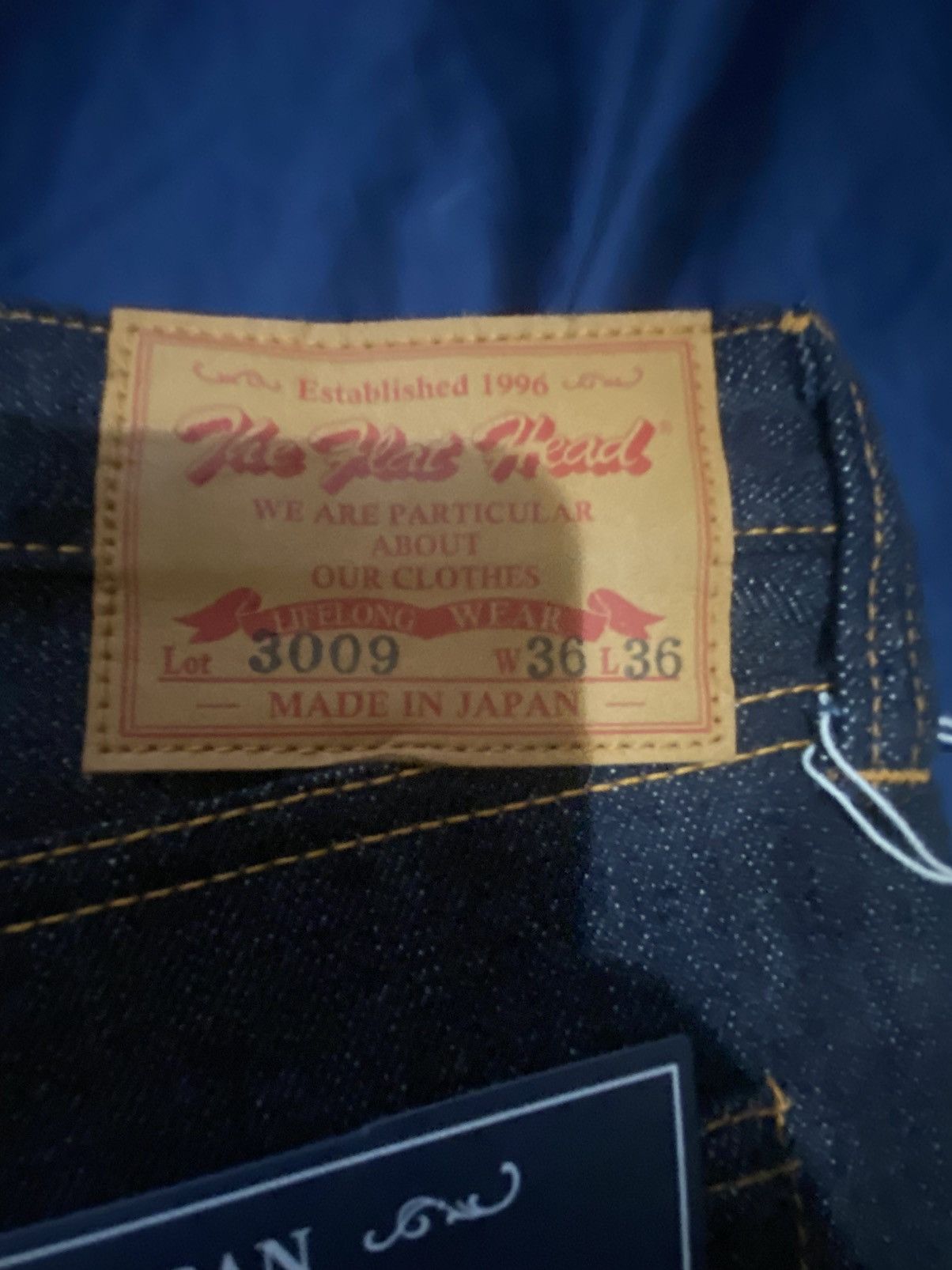 The Flat Head The Flat Head Model 3009 Relaxed Tapered Size US 36 / EU 52 - 4 Thumbnail