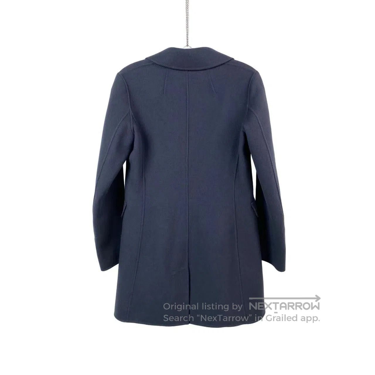 Max Mara Max Mara Dark blue coat| Size XXS / US 00 / IT 34 - 2 Thumbnail