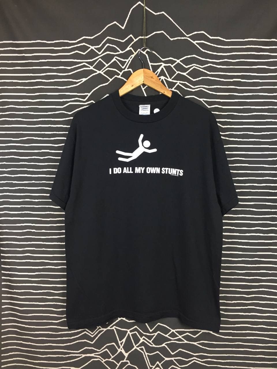 Vintage Vtg Y2K Now And Zen i Do All My Own Stunts Funny Humor Tee Size US L / EU 52-54 / 3 - 1 Thumbnail
