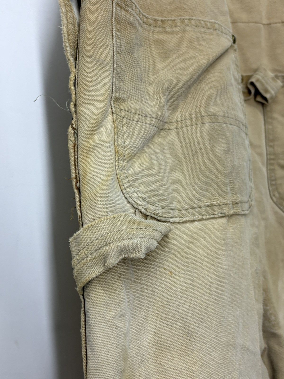 Carhartt Carhartt vintage overall canvas trashed faded mens rare Size US 32 / EU 48 - 18 Thumbnail