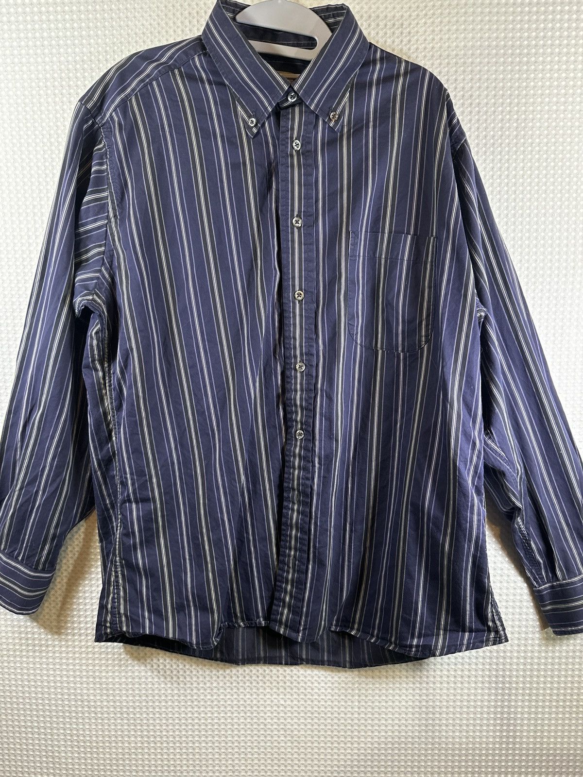 Burberry Burberry London Button Down Shirt Size US L / EU 52-54 / 3 - 1 Thumbnail