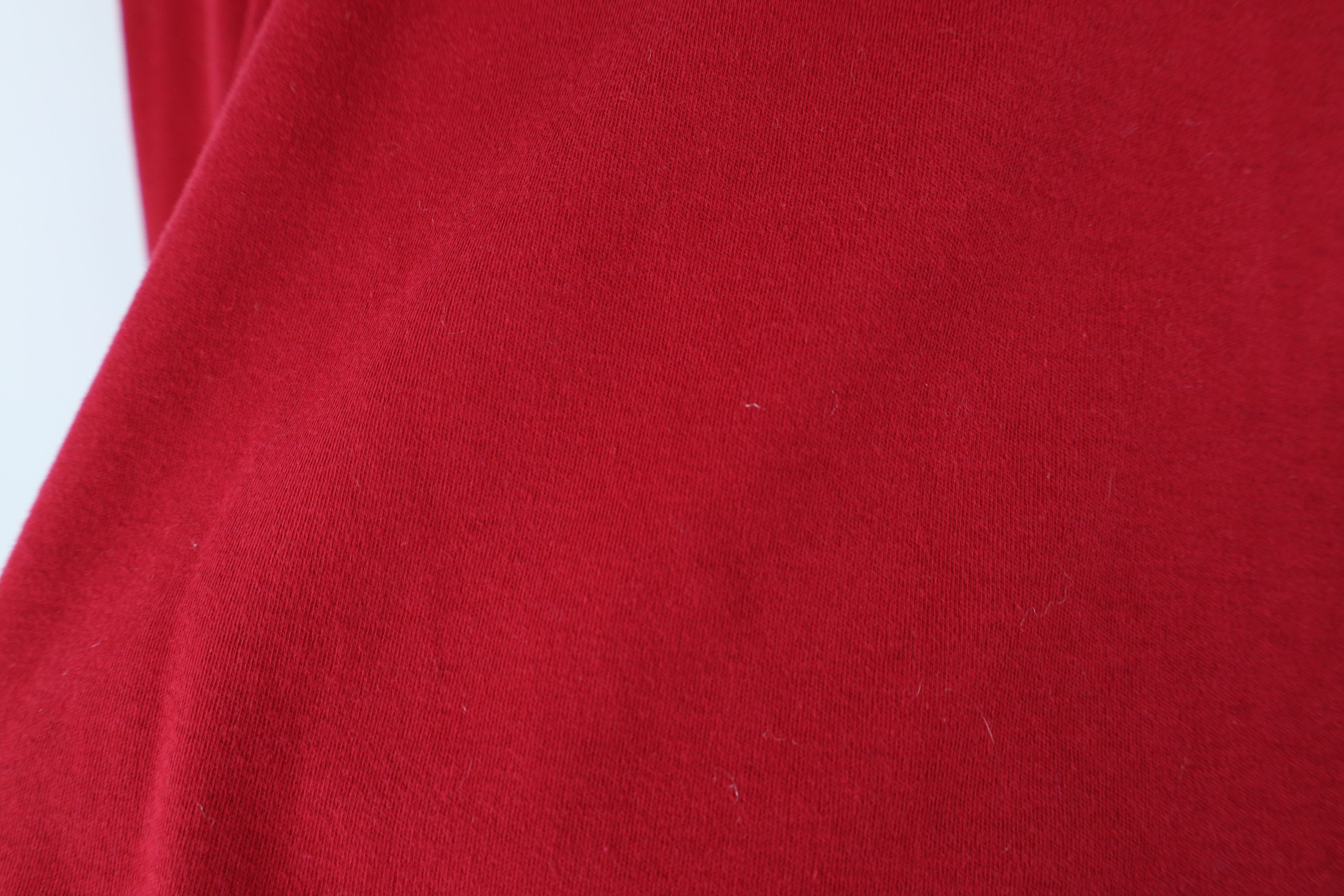L.L. Bean Vintage 90s LL Bean Mock Neck Long Sleeve T-Shirt Red USA Size US M / EU 48-50 / 2 - 6 Thumbnail