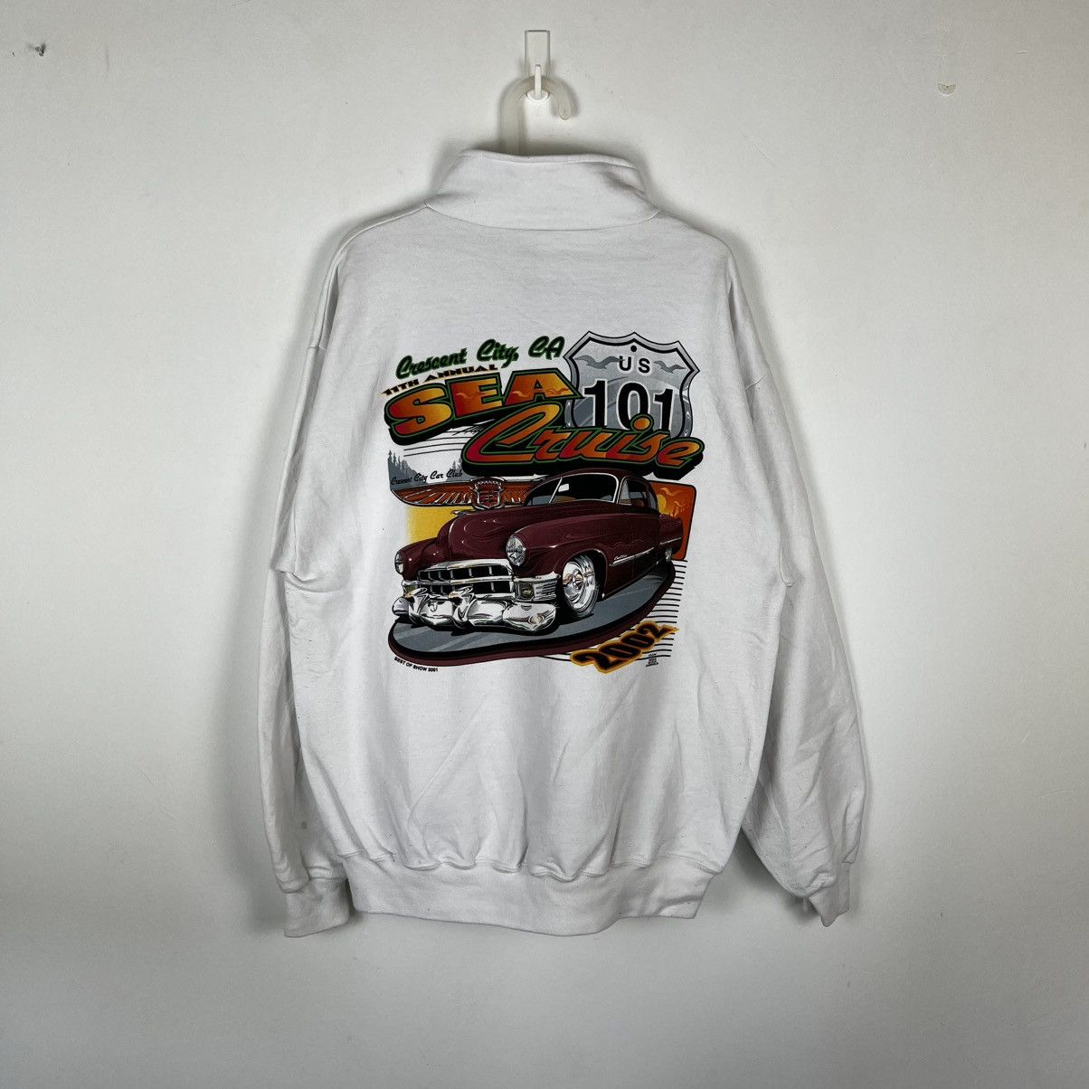 Jerzees Jerzees Sweatshirt Sea Cruise Best Of Show 2001 Vintage Size US L / EU 52-54 / 3 - 1 Thumbnail