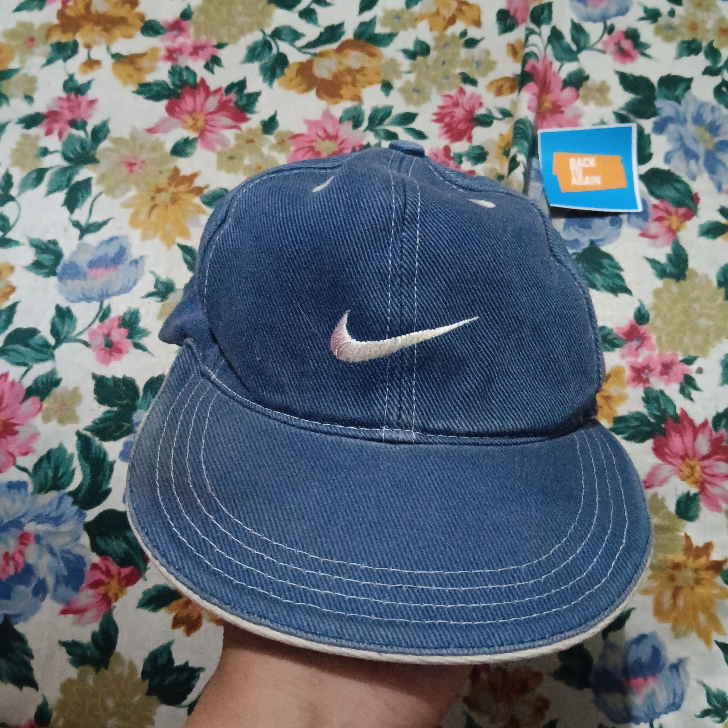 Nike Vintage Nike swoosh youth hat Size ONE SIZE - 1 Thumbnail