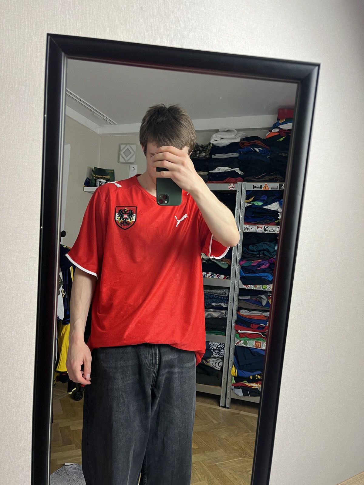 Puma Puma Austria 2008/2010 Football Shirt Soccer Jersey Rare Size US XXL / EU 58 / 5 - 2 Thumbnail