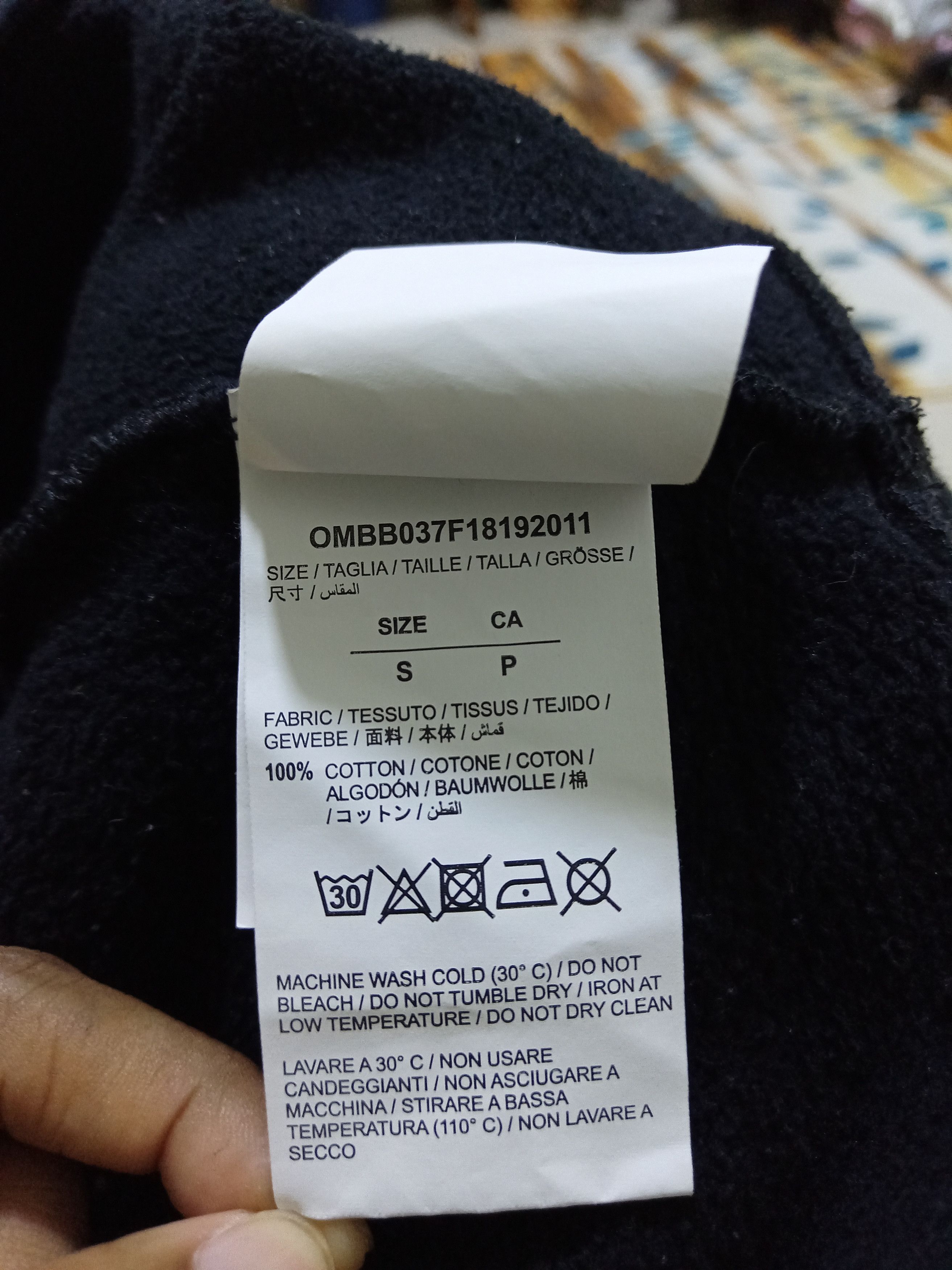 Off-White OFF-WHITE SS21 BERNINI HOODIE Size US S / EU 44-46 / 1 - 8 Thumbnail