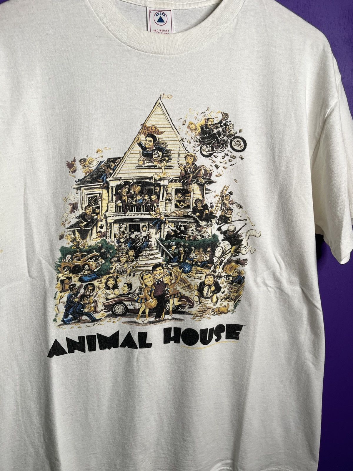 Vintage Vintage 90s Animal house movie promo t-shirt Size US L / EU 52-54 / 3 - 3 Thumbnail