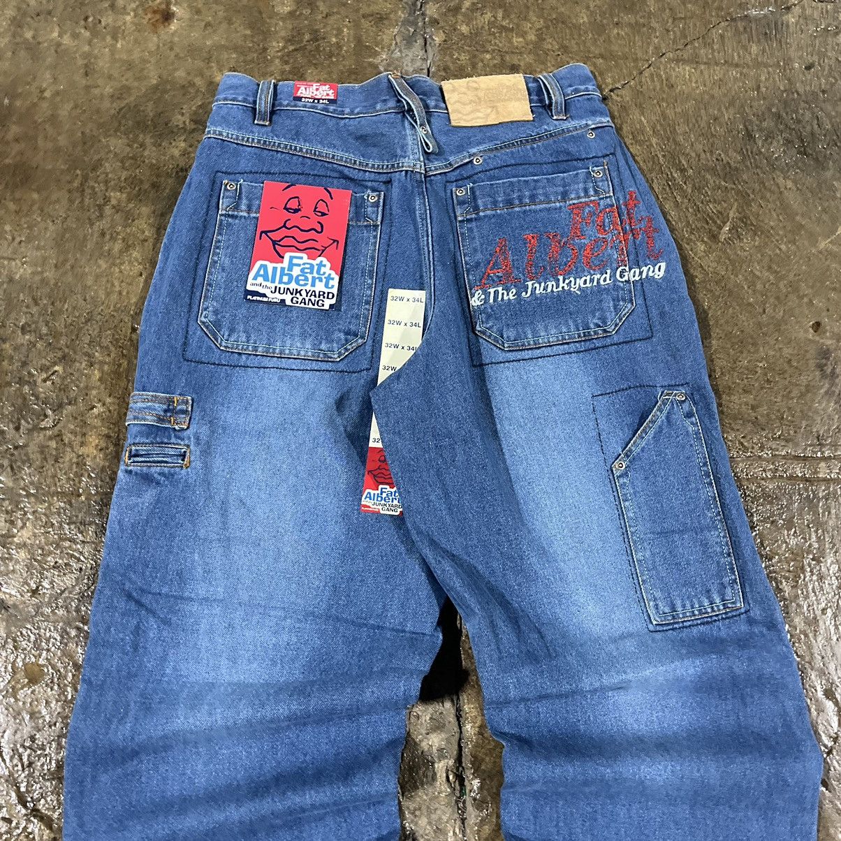 Fubu × JNCO × Vintage Crazy Vintage Y2K FUBU Carpenter Jeans Baggy Hip-Hop Skater Size US 32 / EU 48 - 1 Thumbnail