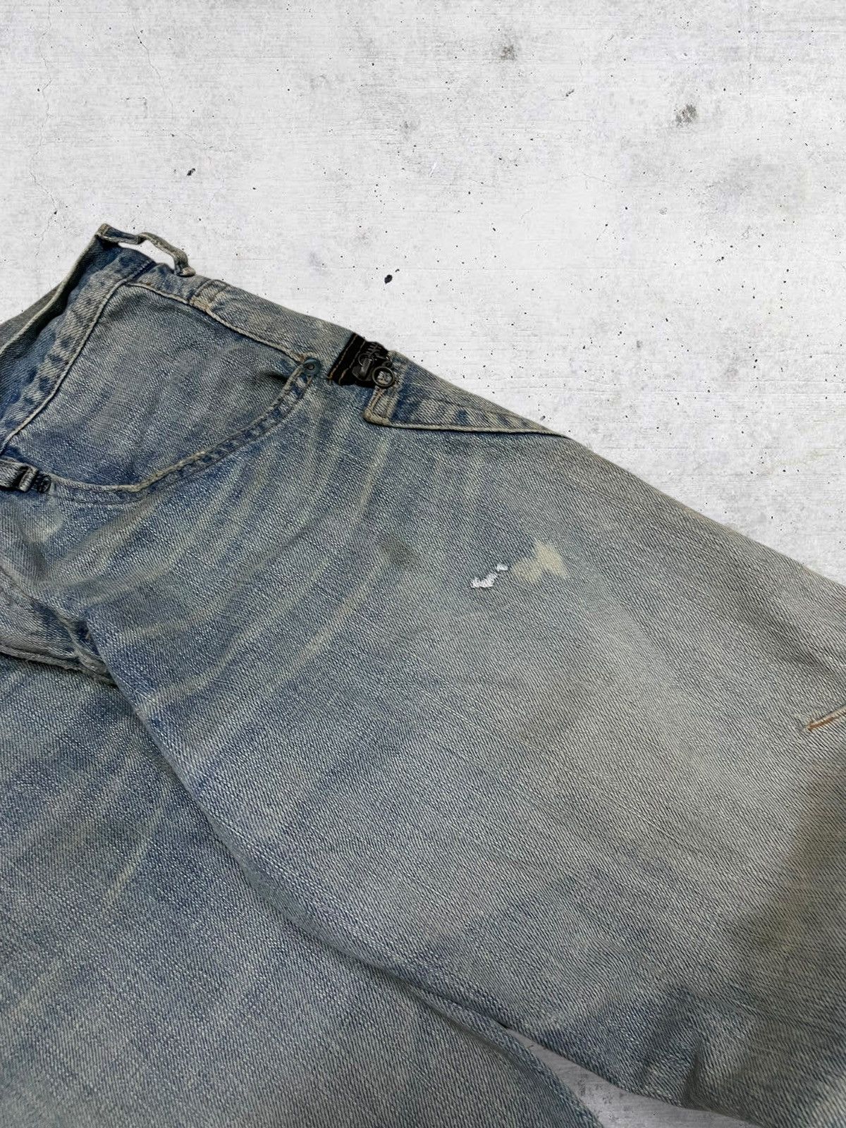 Japanese Brand VINTAGE RNA PUNK JAPAN DESIGNER 90S OLD MUDWASH CARPENTER Size US 31 - 10 Thumbnail