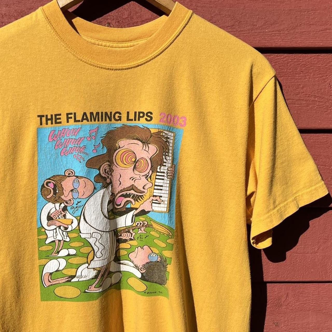 Band Tees The Flaming Lips Vintage Tour T-Shirt Size US M / EU 48-50 / 2 - 3 Thumbnail