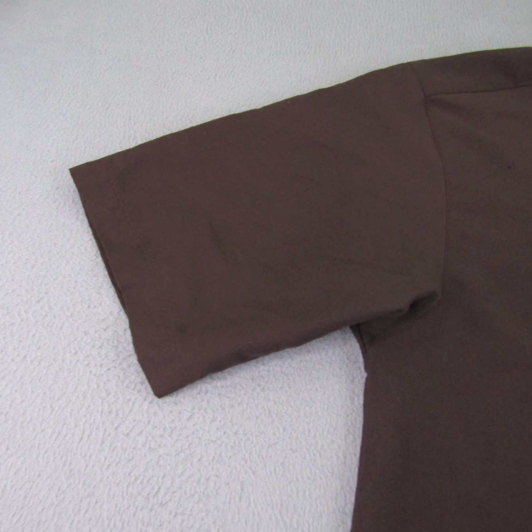 Nike VINTAGE Nike Shirt Mens Small Brown Button Up Tiger Woods Camp Casual Golf Golfer Size US S / EU 44-46 / 1 - 3 Thumbnail