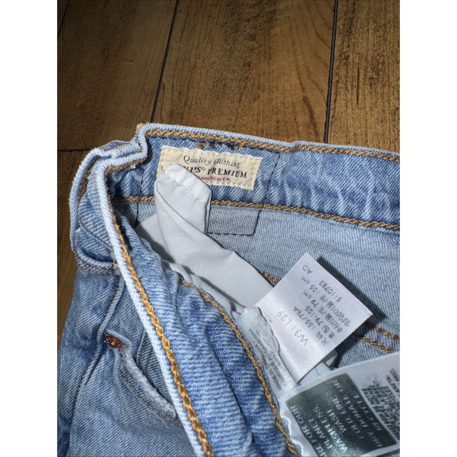 Levi's Levi’s Premium Ribcage Straight Ankle Jeans 30x30 High Rise Size 30" / US 8 / IT 44 - 4 Thumbnail