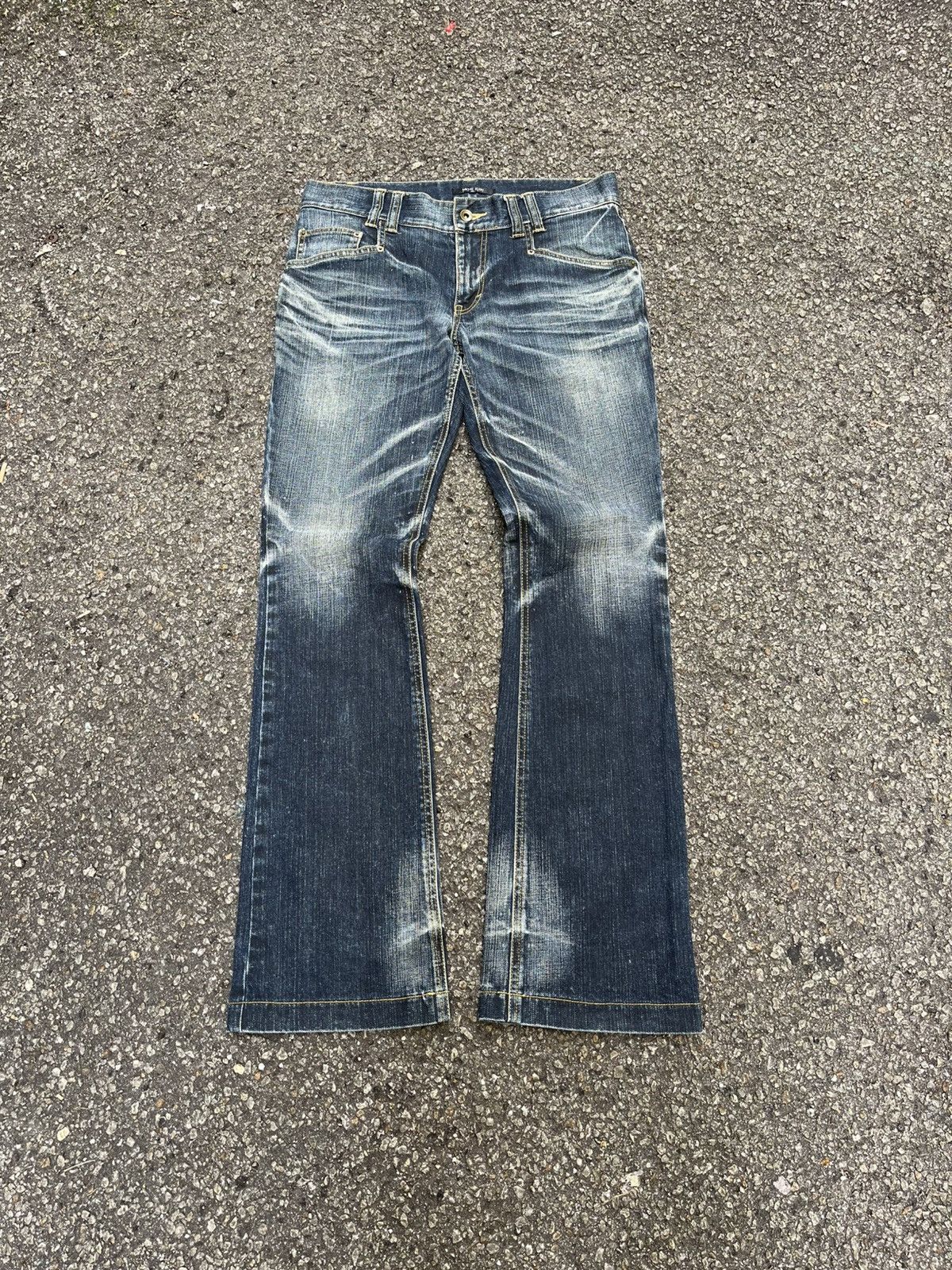 Hysteric Glamour FLARED JAPANESE MK MICHEL KLEIN HOMME JEANS BOOTCUT DENIM Size US 31 - 1 Thumbnail
