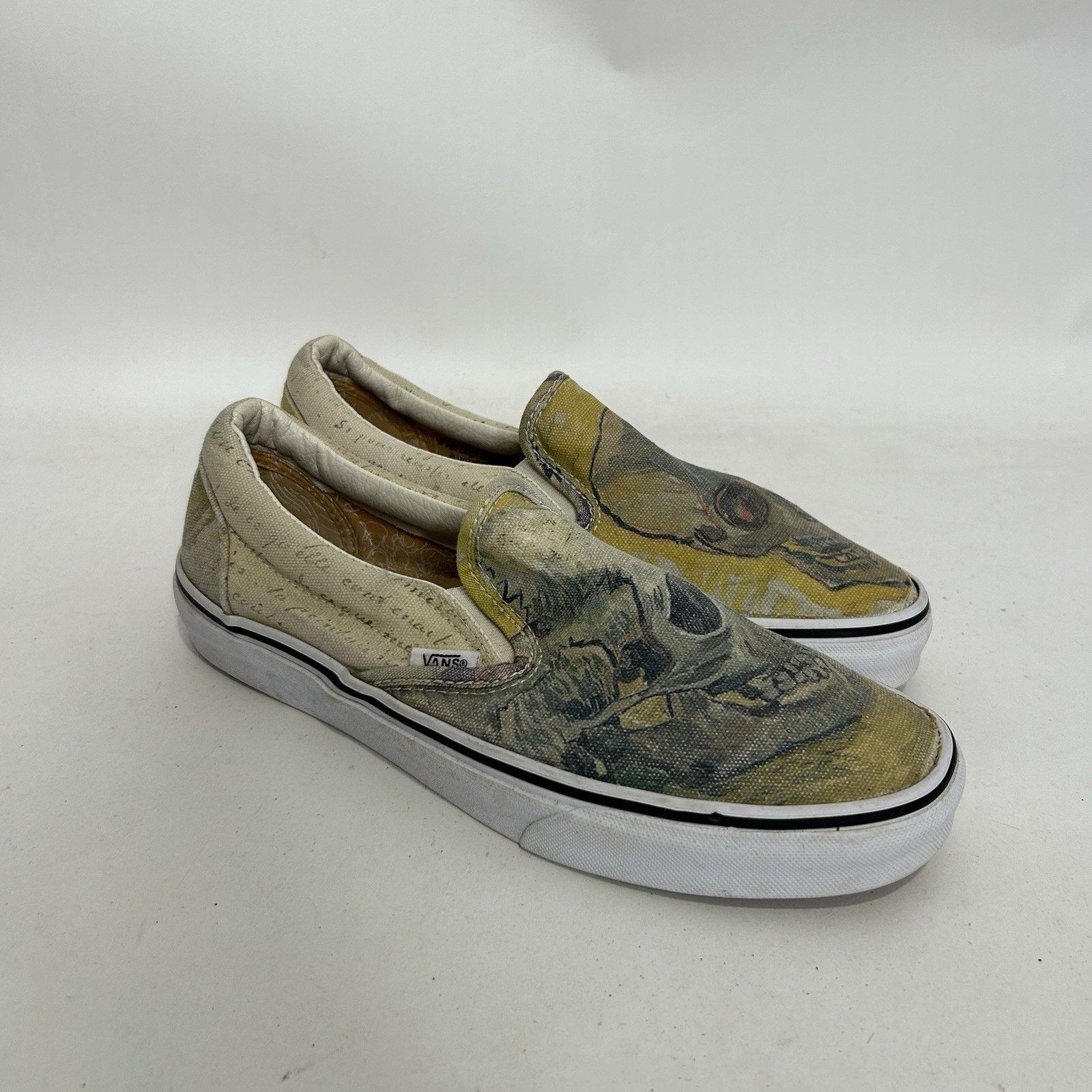 Vans Vans Classic Slip-on x Van Gogh Museum Vincent "Skulls" Size US 9 / IT 39 - 1 Thumbnail