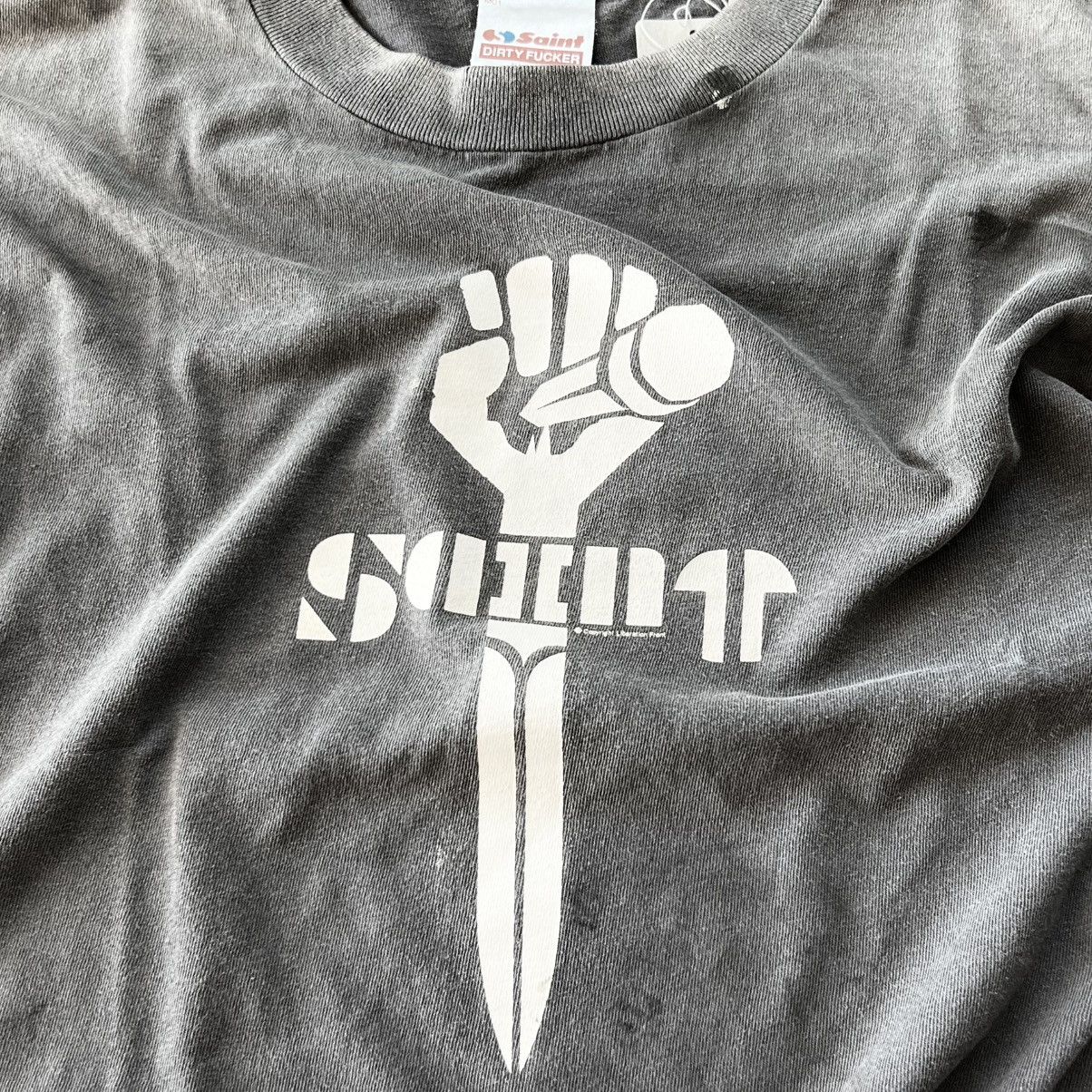 Saint Michael ❤️‍🔥 FIST TEE - POWER - SAINT MXXXXXX F/W 2025 Size US XXL / EU 58 / 5 - 14 Thumbnail