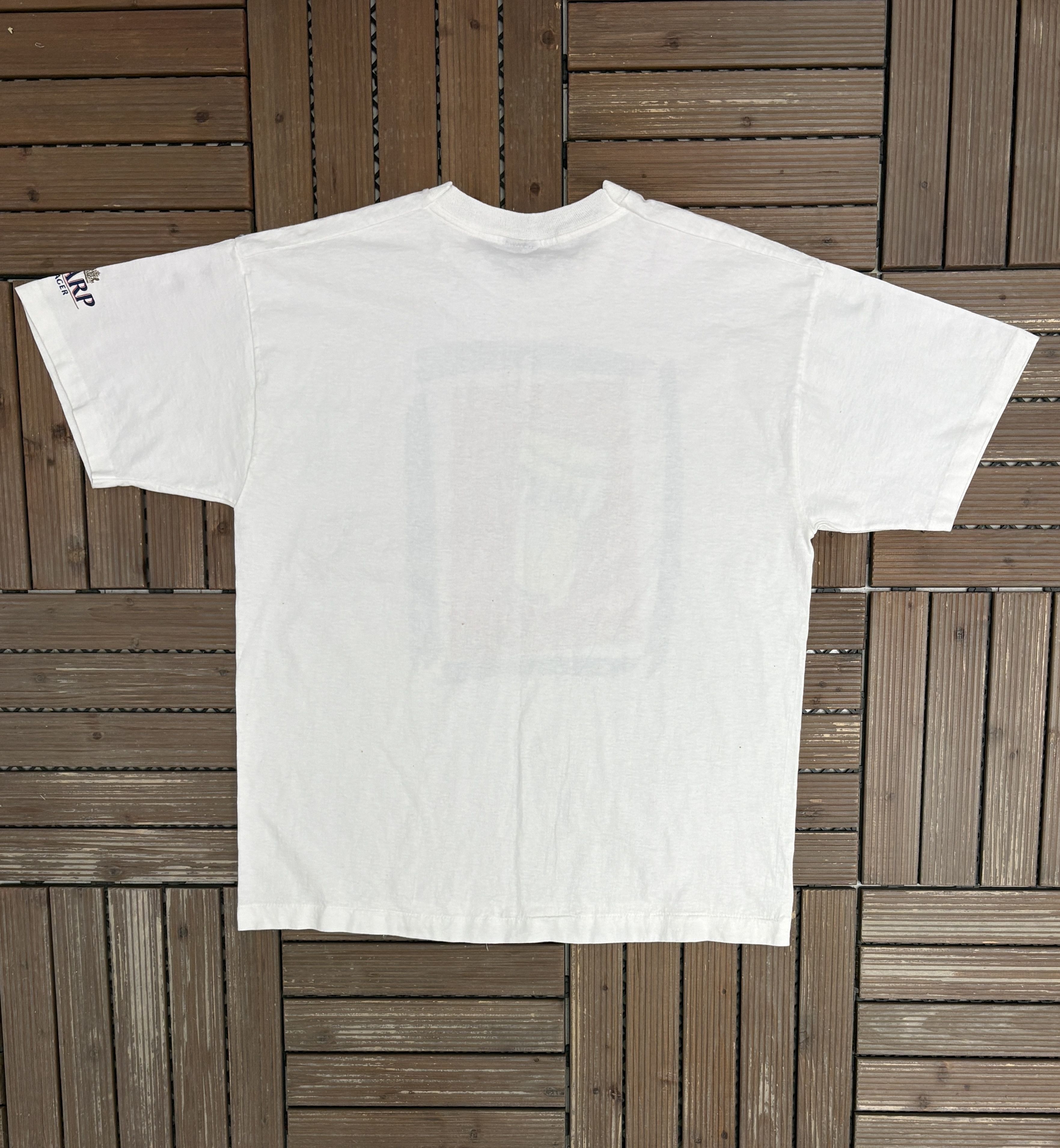 Vintage Serve Harp Beer Chilled Vintage White T-Shirt Tee Size US XL / EU 56 / 4 - 4 Thumbnail