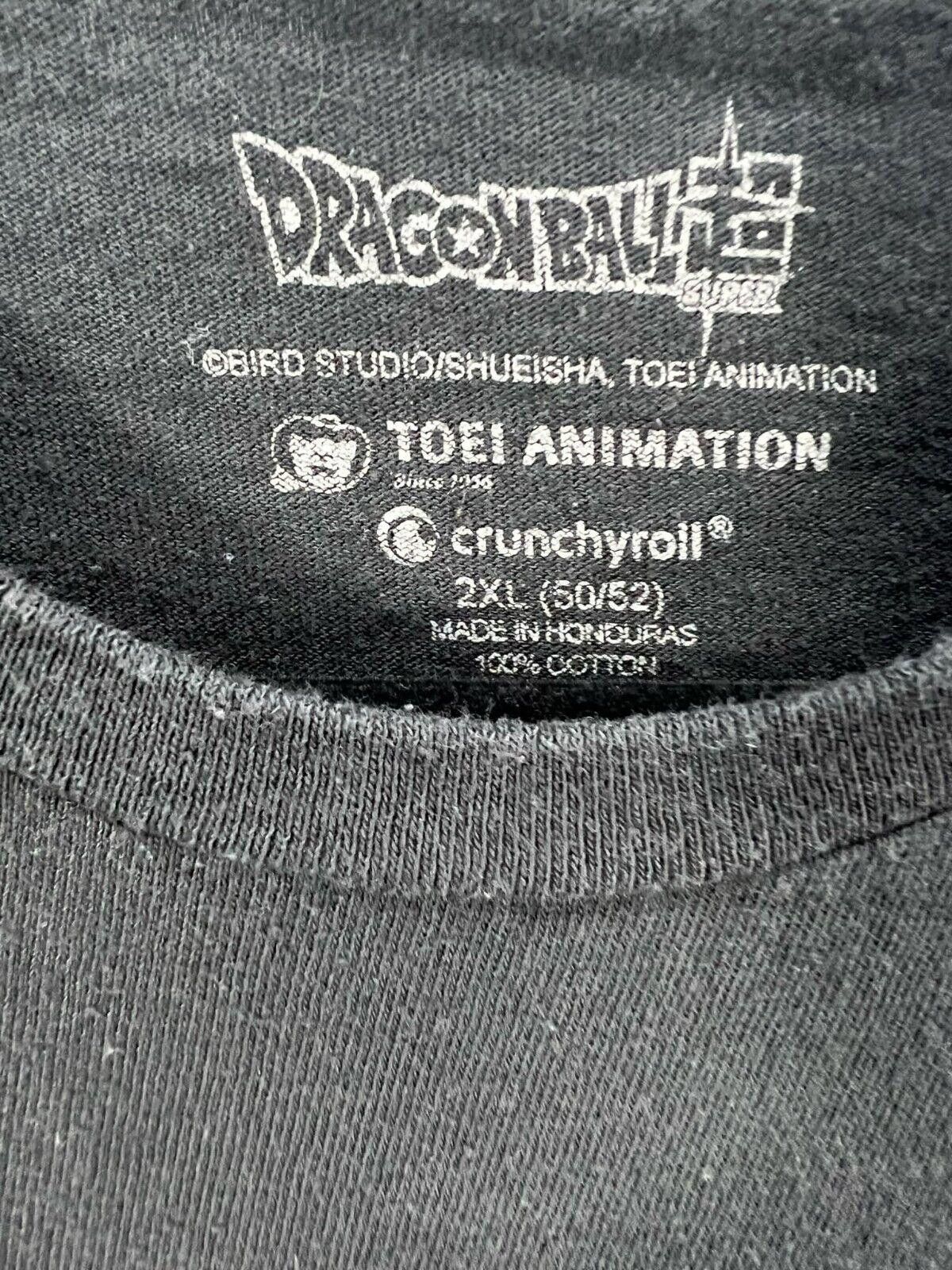 Designer Dragon Ball Super Graphic Tee - Vintage Black T-Shirt Size US XXL / EU 58 / 5 - 3 Thumbnail
