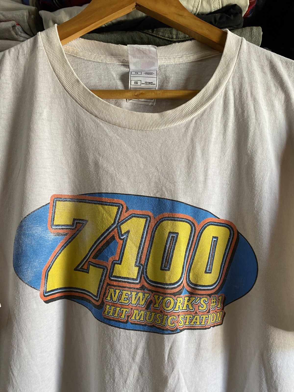 Rap Tees × Vintage Vintage 90s Z100 hit music station Radio USA made Size US XL / EU 56 / 4 - 6 Thumbnail
