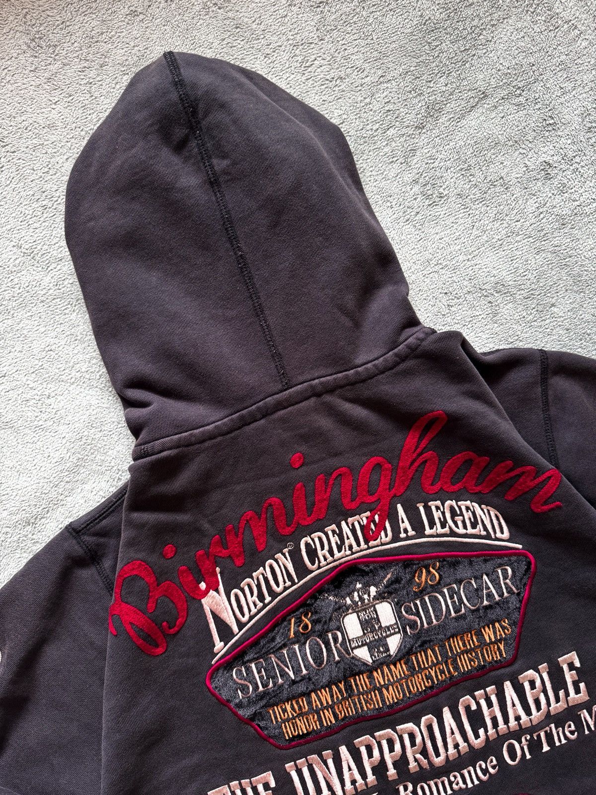 Norton Vintage Norton Motorcycle Rockers Speed Club Hoodie Size US L / EU 52-54 / 3 - 3 Thumbnail