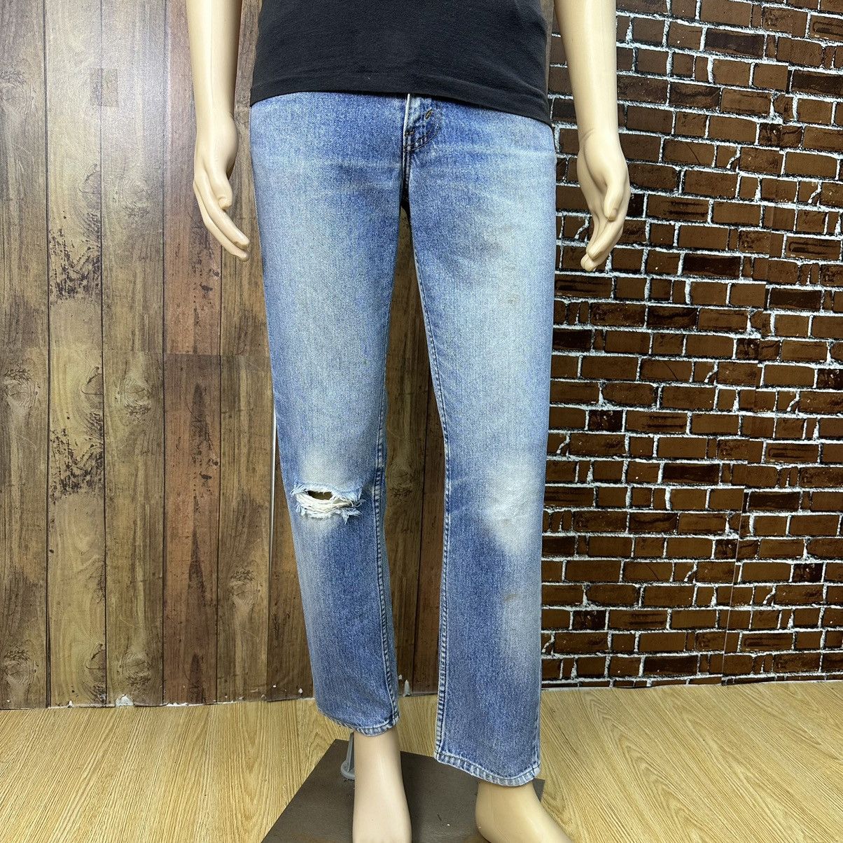 Levi's Vintage Levis 606 Faded Washed Distressed Denim 30x29 D564 Size US 30 / EU 46 - 19 Thumbnail