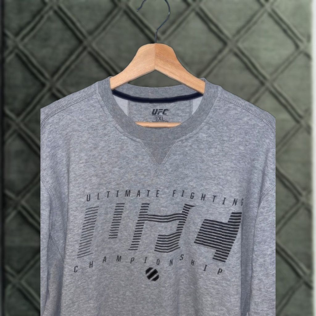 UFC UFC Sweatshirt Mens XL Gray Crewneck NWOT Sports Graphic Print V-stitch Neckline UIL? Size US XL / EU 56 / 4 - 1 Thumbnail
