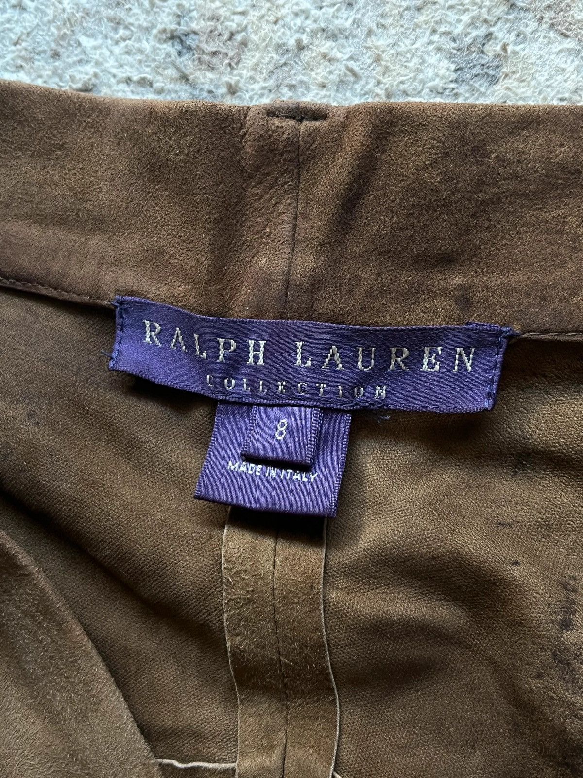 Ralph Lauren Polo Ralph Lauren Purple Label Leather Pants Made in Italy Size 30" / US 8 / IT 44 - 9 Thumbnail