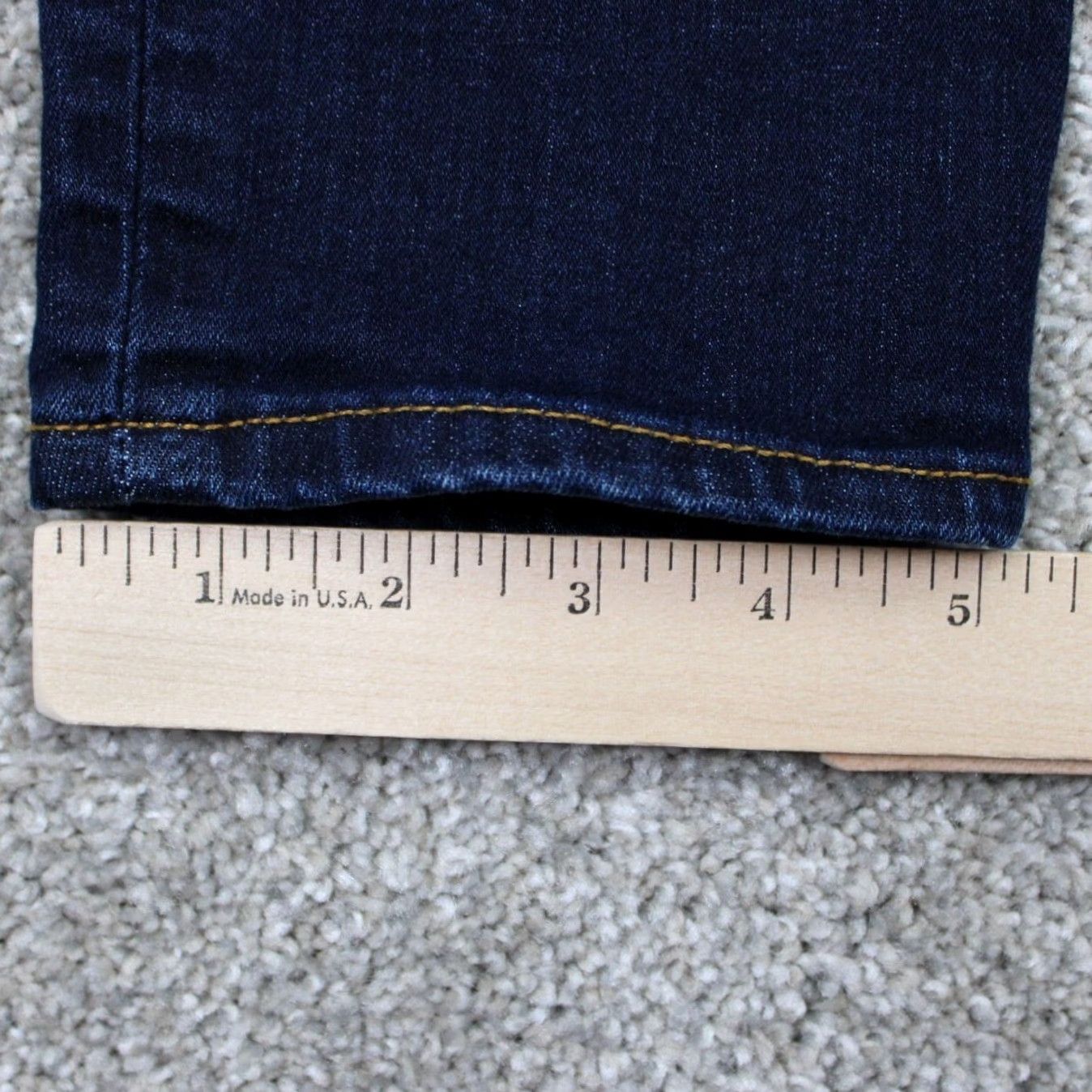 Gap GAP True Skinny Jeans Womens 6 Blue Denim 5-Pocket Stretch 26" Inseam Jeans Size 28" / US 6 / IT 42 - 5 Thumbnail