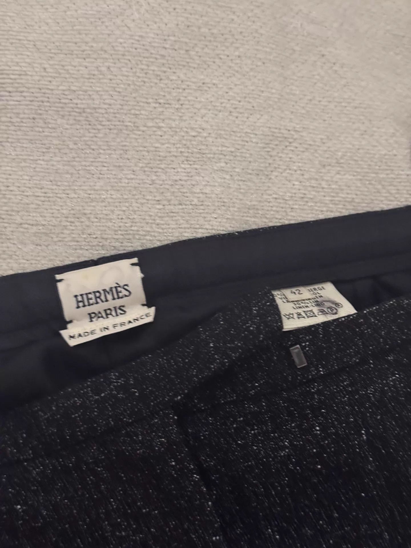 Hermes Hermès Wool Trousers 42 Size 30" / US 8 / IT 44 - 2 Thumbnail