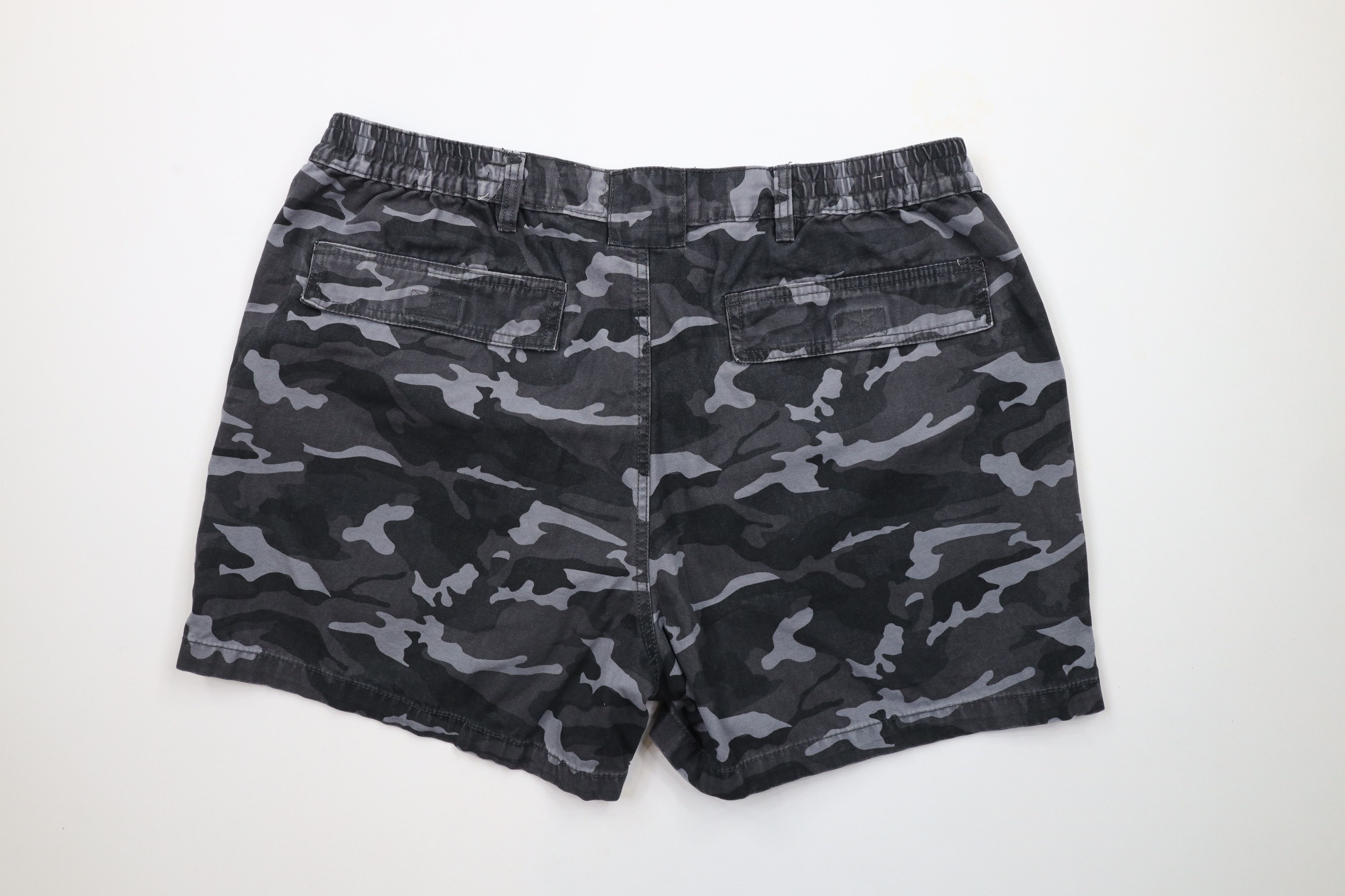 Vintage Vintage 90s Streetwear Knee Camouflage Cargo Shorts Cotton Size US 40 / EU 56 - 7 Thumbnail