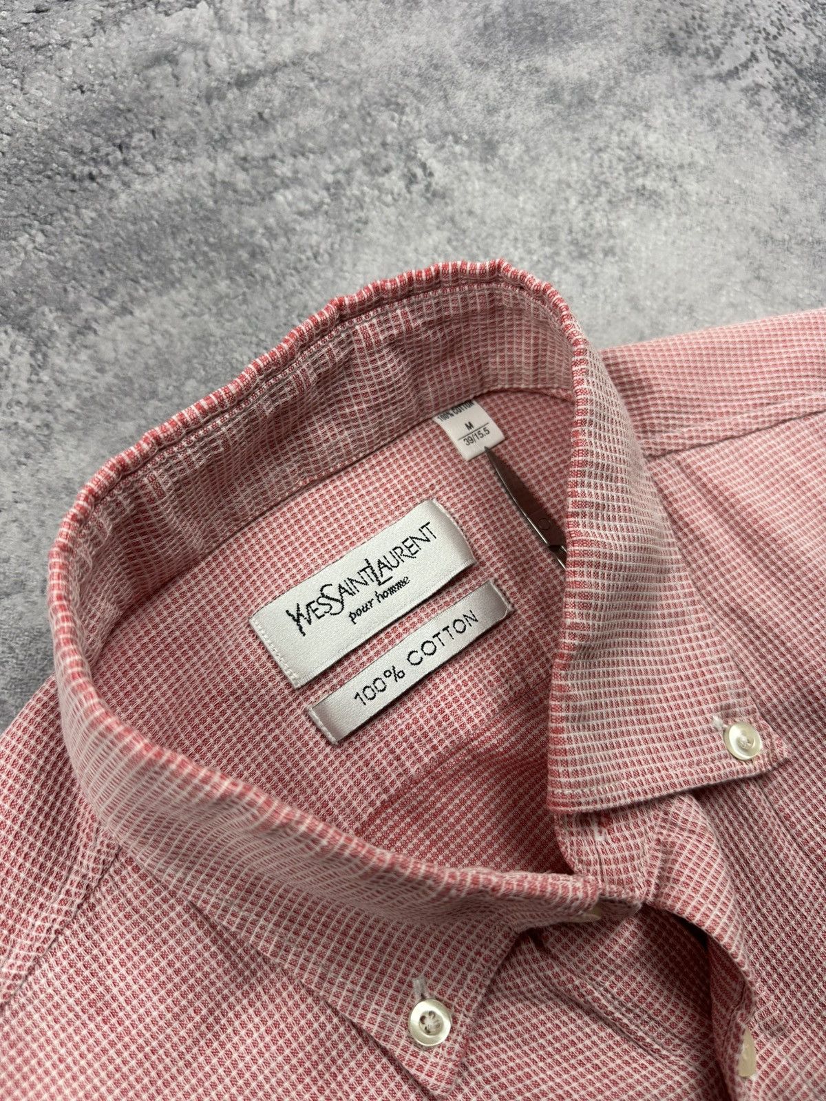 Yves Saint Laurent Yves Saint Laurent YSL Button Up Summer Shirt Short Sleeve Size US M / EU 48-50 / 2 - 8 Thumbnail