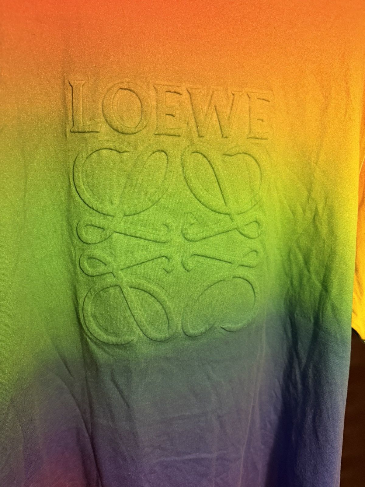 Loewe Rainbow Anagram Logo T-Shirt Size US XL / EU 56 / 4 - 3 Thumbnail