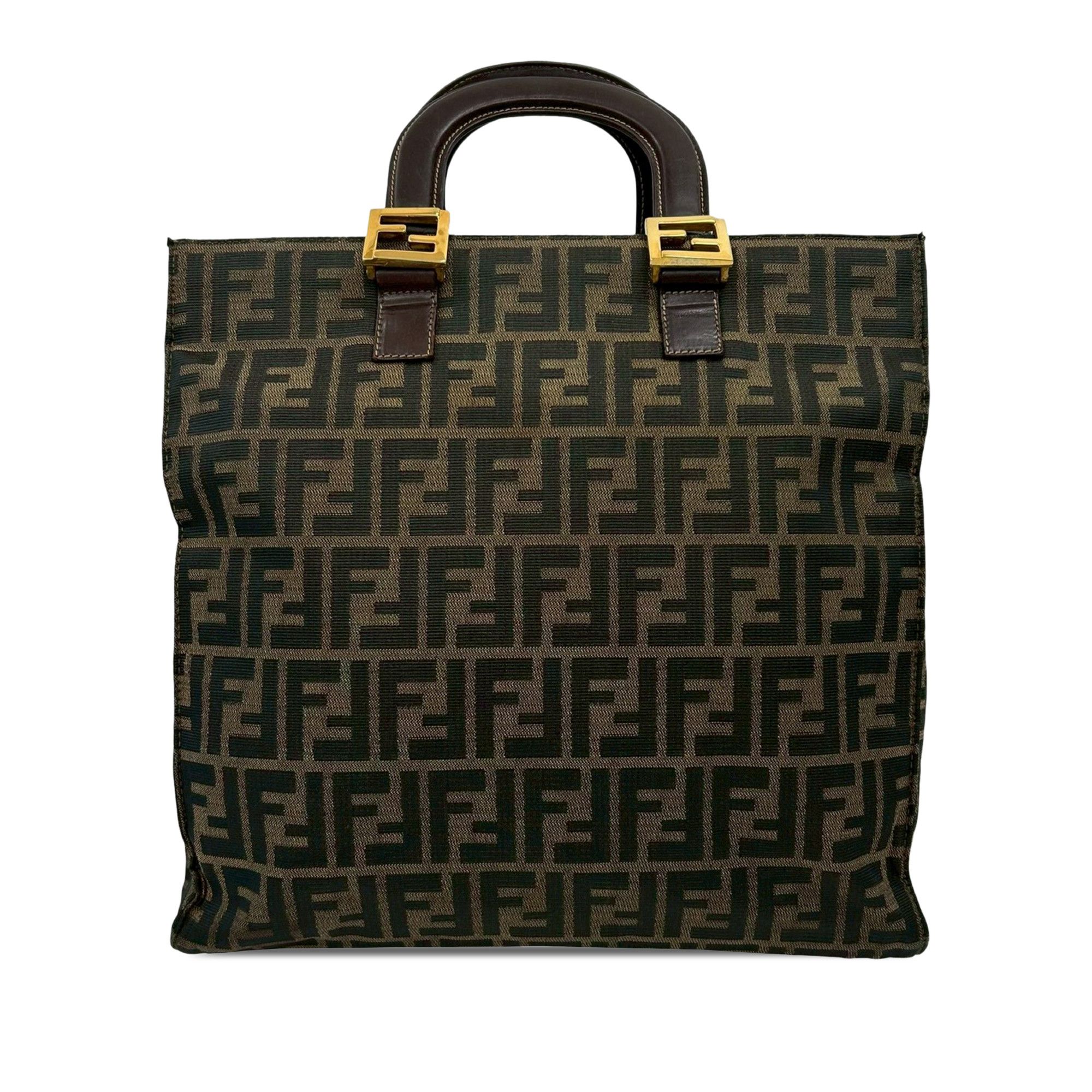 Fendi Fendi Zucca Canvas Twins Tote Size ONE SIZE - 1 Thumbnail
