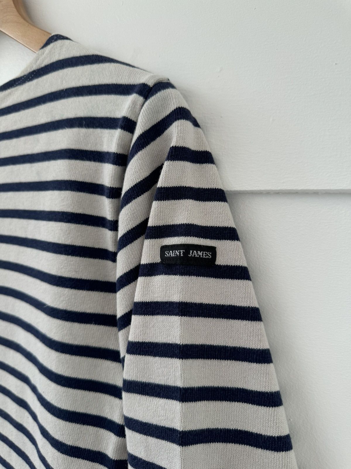 Saint James VINTAGE SAINT JAMES BOATNECK STRIPE SHIRT Size US XS / EU 42 / 0 - 4 Thumbnail