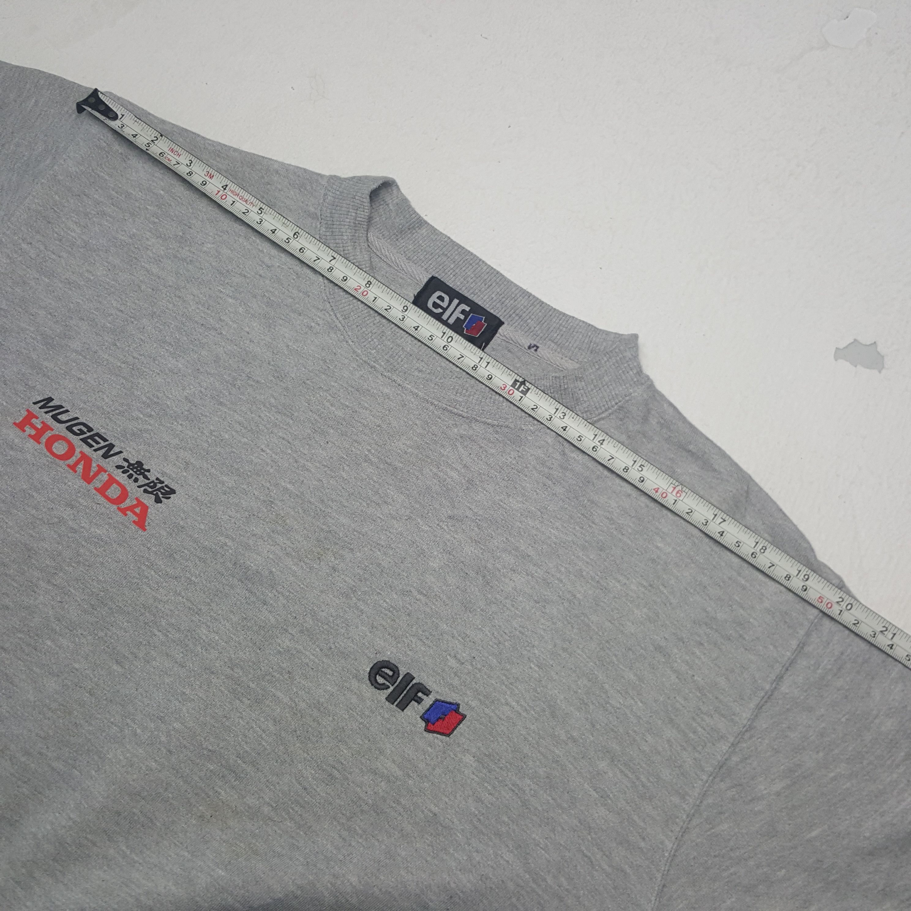 Honda × Vintage Vintage Mugen Honda Elf Racing Team Custom Art Sweatshirt Size US L / EU 52-54 / 3 - 6 Thumbnail