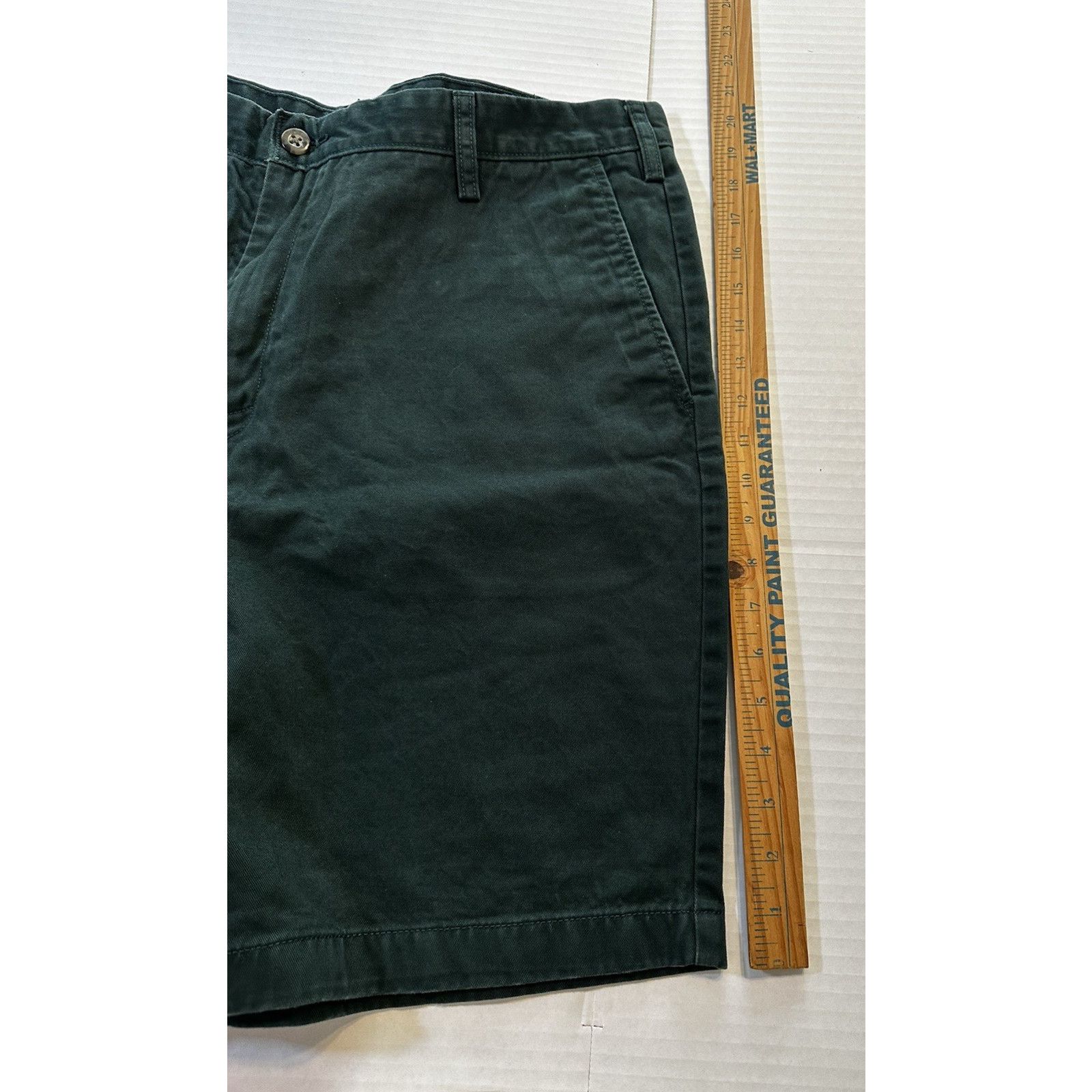 Nautica Nautica Chino Shorts, Hunter Green Sz 36w Golf Casual Preppy Size US 36 / EU 52 - 10 Thumbnail