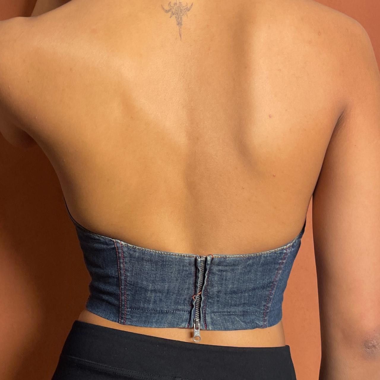 Miss Sixty Miss Sixty Women's Blue and Navy Crop-top Size S / US 4 / IT 40 - 4 Thumbnail