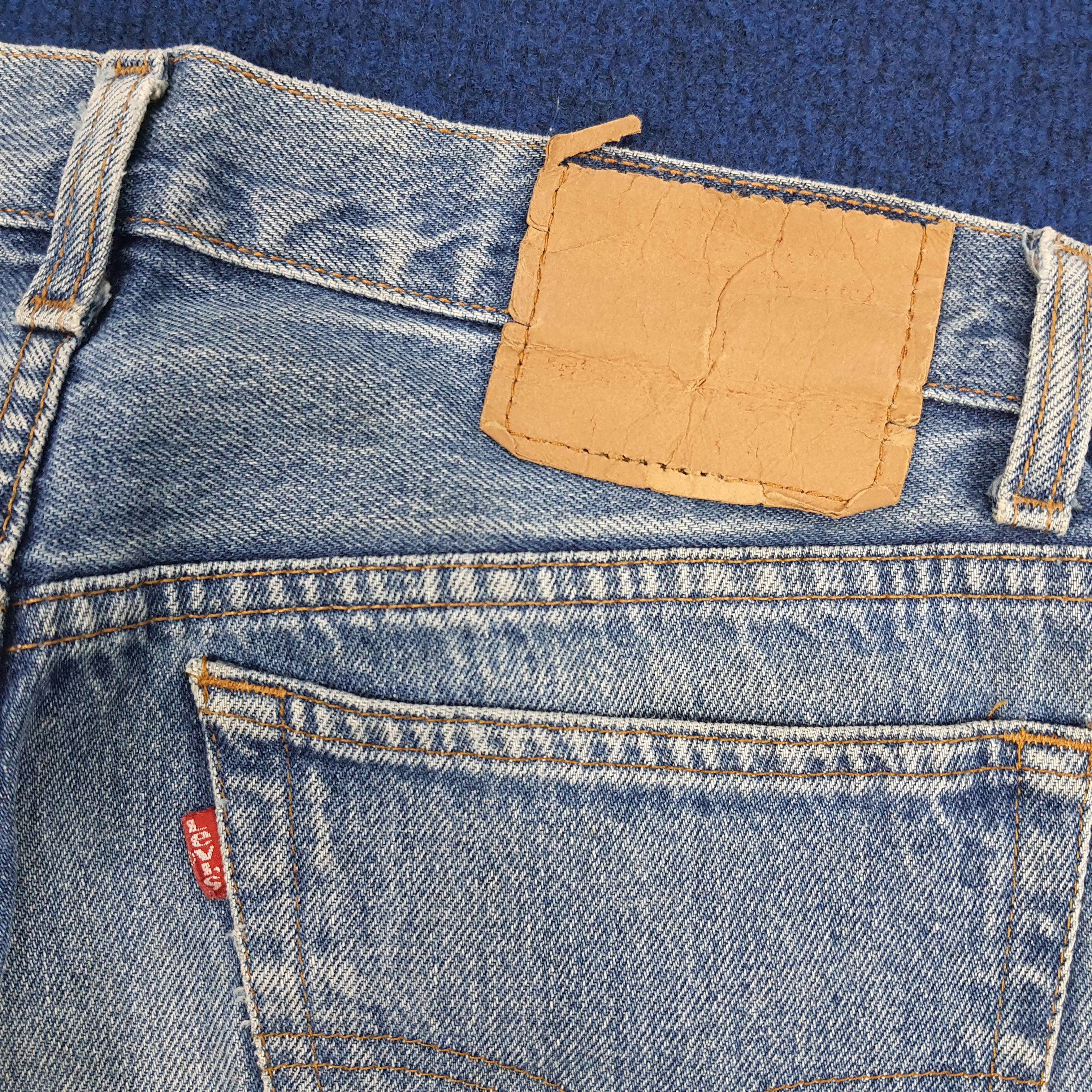 Levi's × Levi's Vintage Clothing × Vintage Vintage Levi's Straight Cut Distressed Denim Jeans Size US 29 - 7 Thumbnail