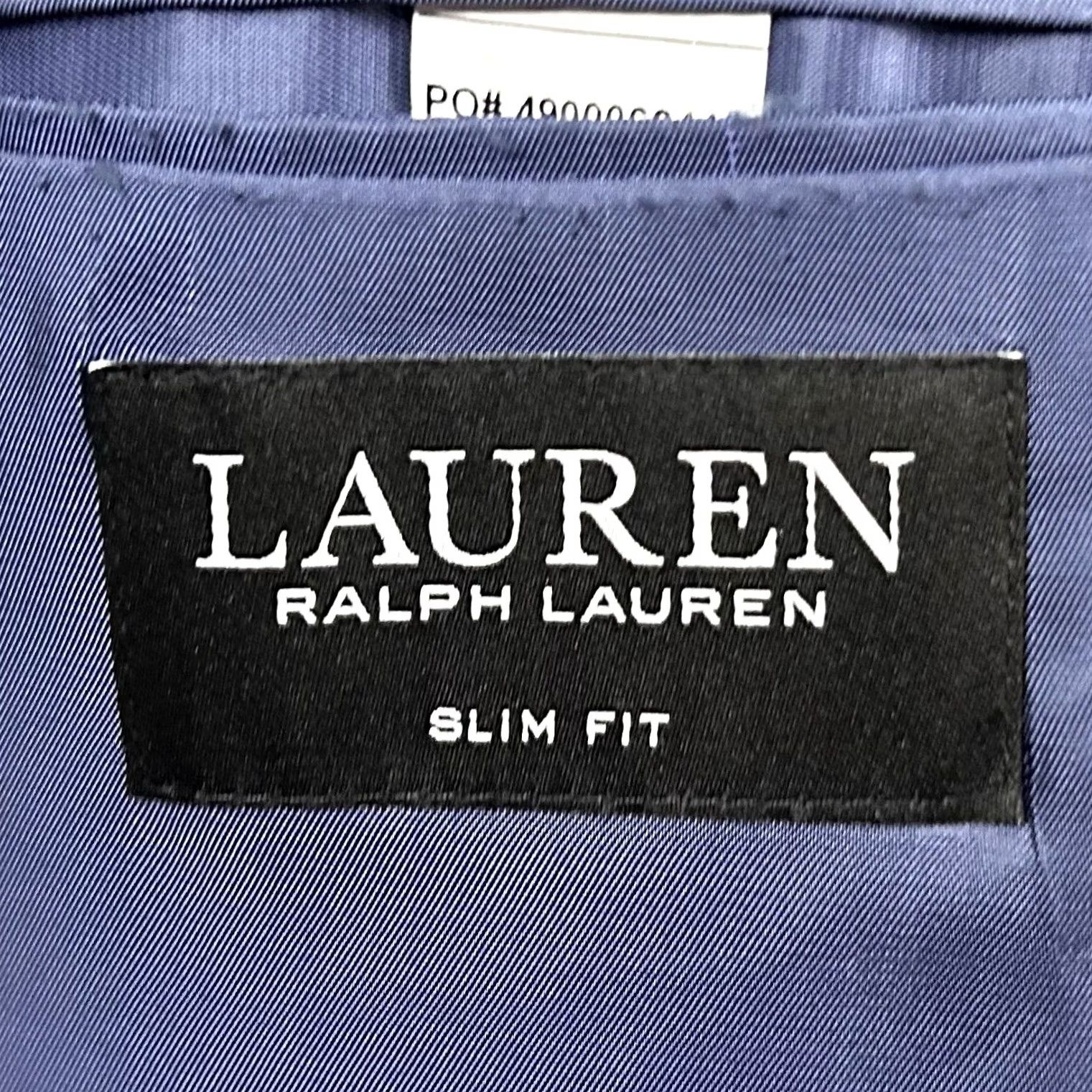 Ralph Lauren Ralph Lauren LRL 48R Slim Fit Sport Coat 100% Wool Blue Glen Plaid Two Button Jacket Men Size US XS / EU 42 / 0 - 3 Thumbnail